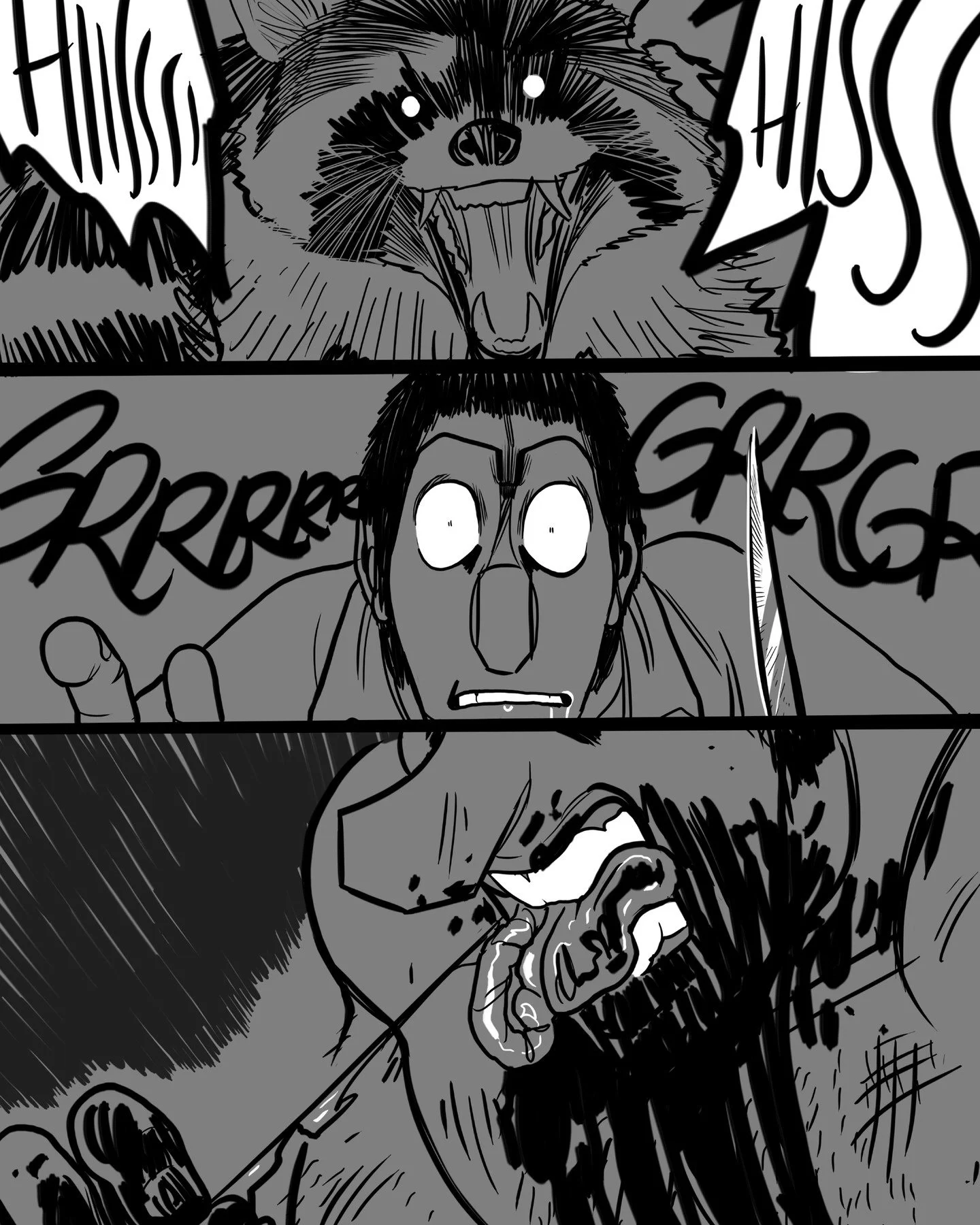 NEPHILIM : Page 071
New pages Monday - Friday until completion.
.
.
.
I posted the original rough sketch of this page back in Jan of 2021! Three years of working on this thing 🙃
.
#comic #comics #comicart #fyp #illustration #webcomic #igcomic #carto