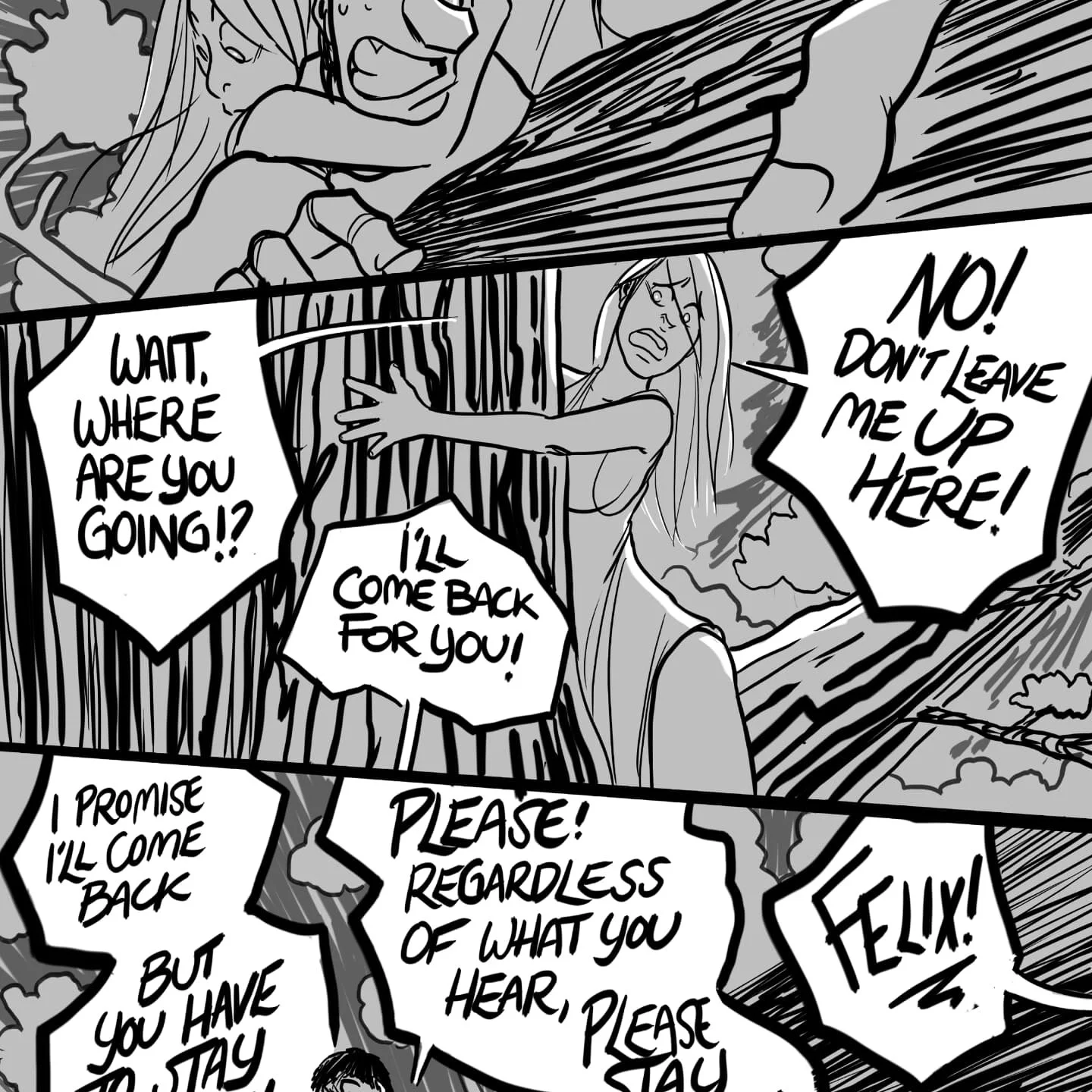 HOLY FUCK. I tried to post these images over 12 times, Instagram kept fucking it up. Losing my goddamn mind. If the first image is weirdly cut off, I'm sorry. JFC. #fuckinstagram #nephilim #comic #dontfeellikewritingoutmorehashtags