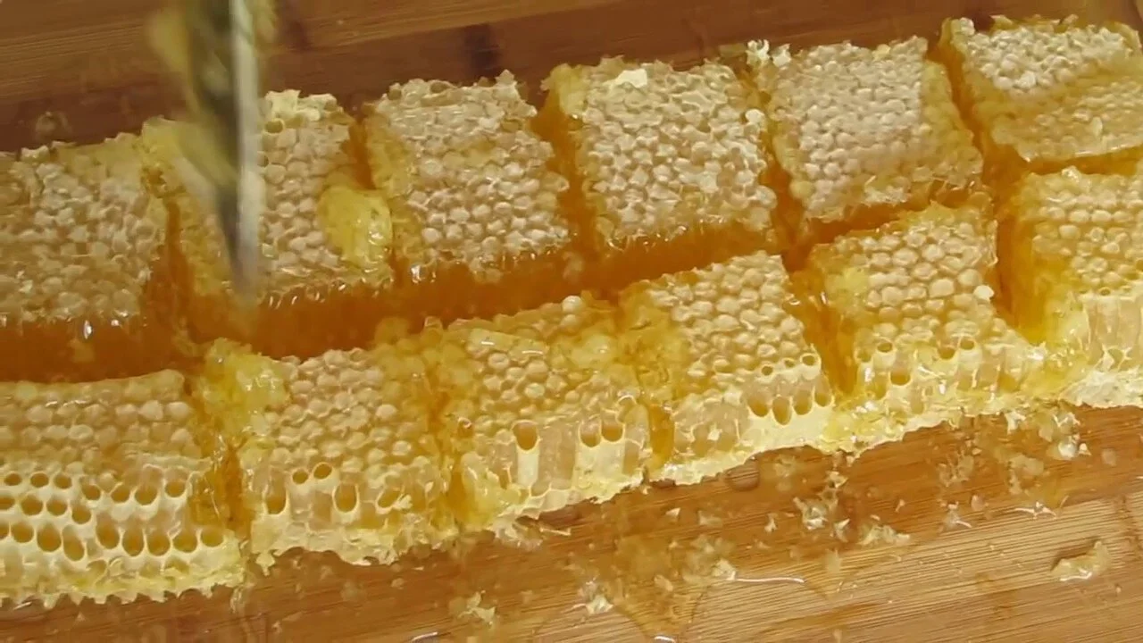 Comb Honey - How to Make Cut Comb by Honey Bee Suite