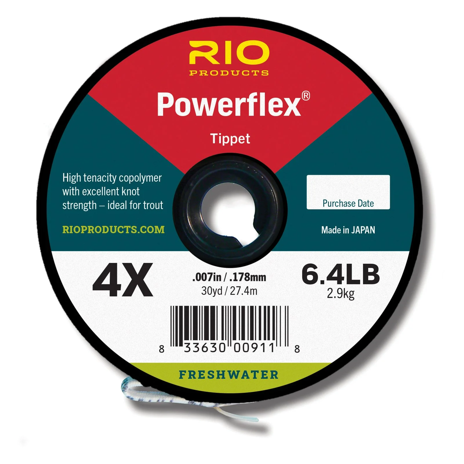 RIO Powerflex Tippet (30 Yard Spools)