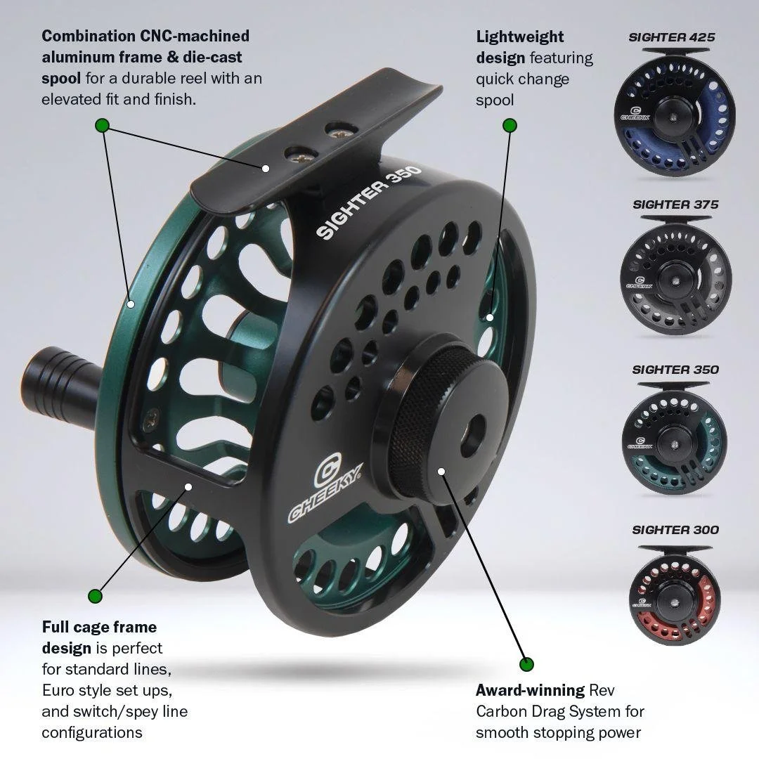 cheeky sighter fly reel Cheeky Sighter Reels — Rogue Valley Anglers