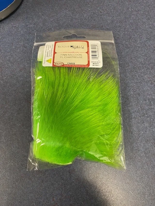 finn raccoon fly tying