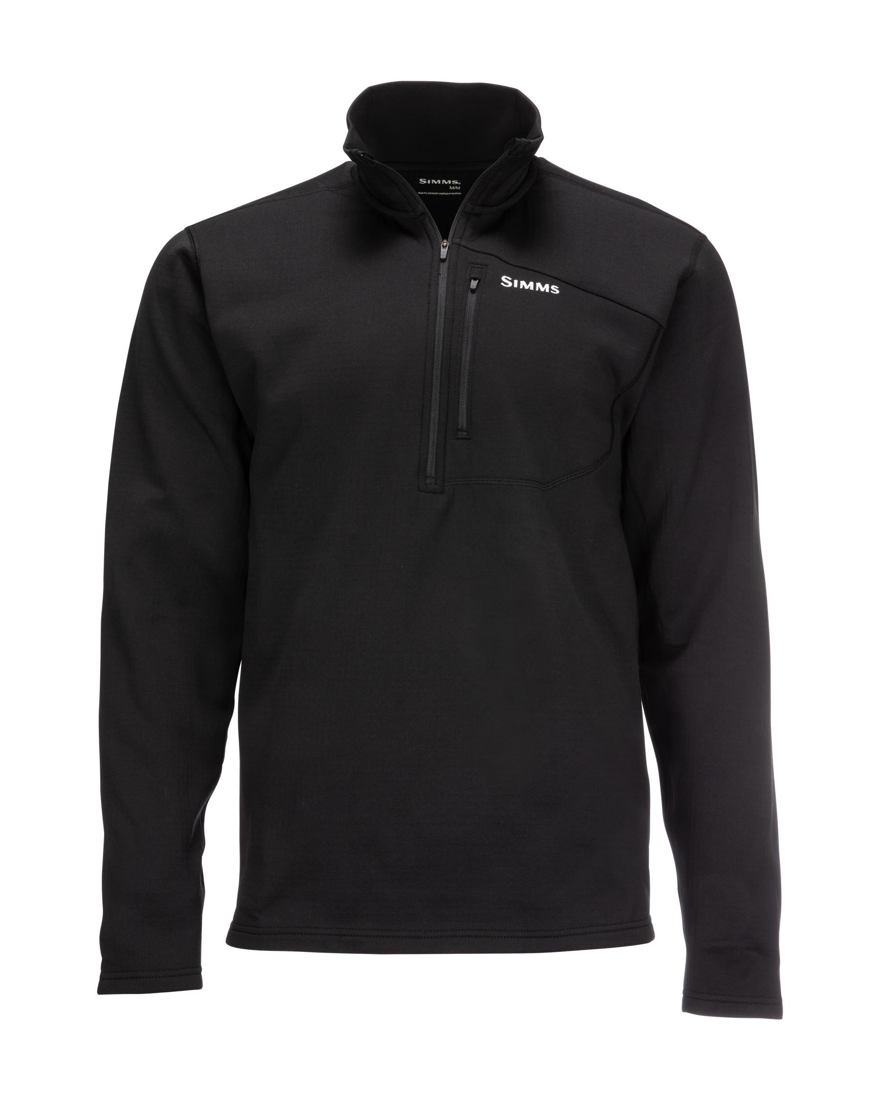 Simms Men's Thermal 1/4 Zip - Black