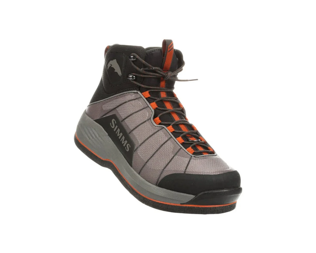 Simms Men\'s Boots - Gray and Black with Orange Accents Simms Men main image 4