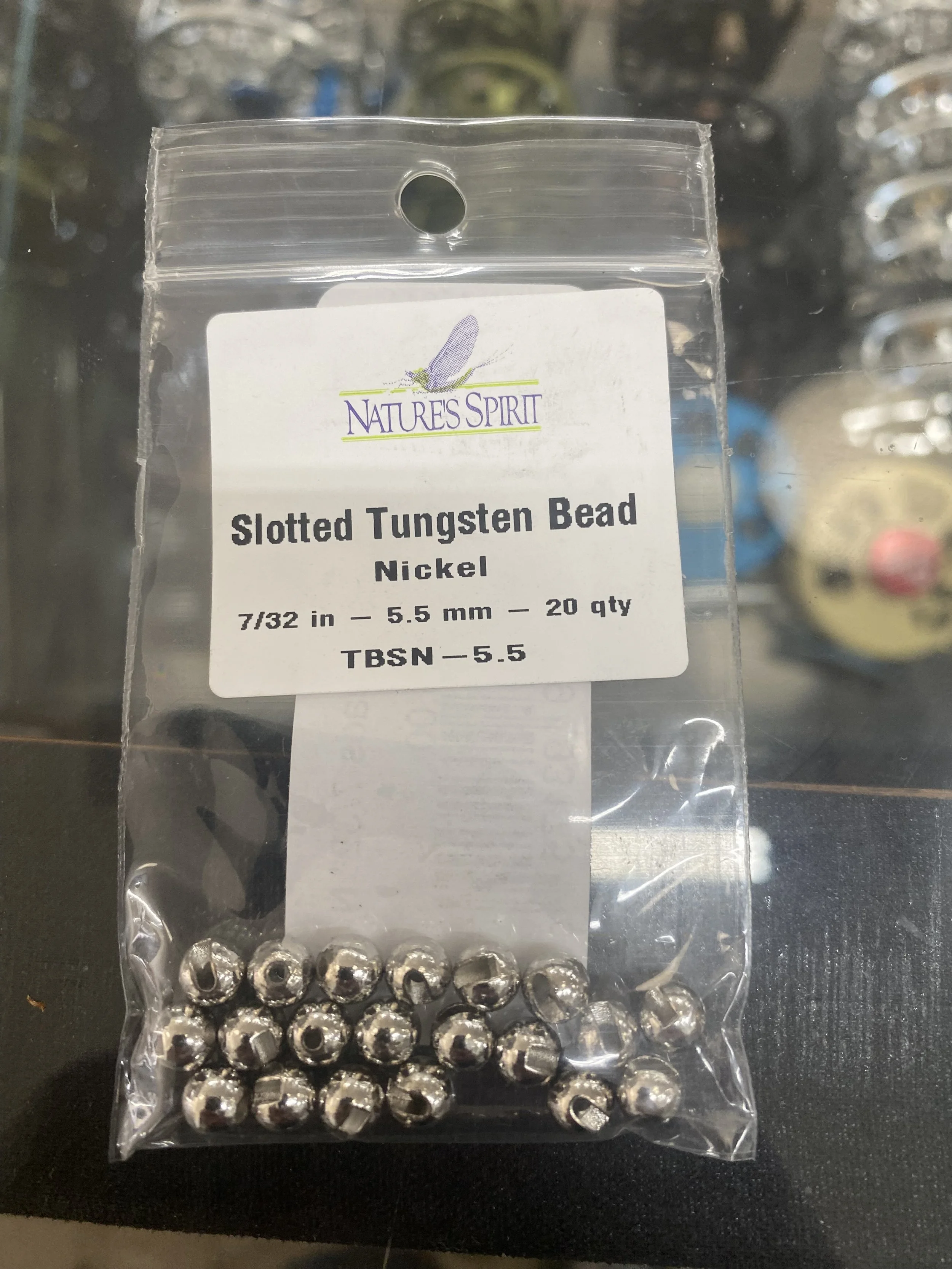 slotted tungsten beads