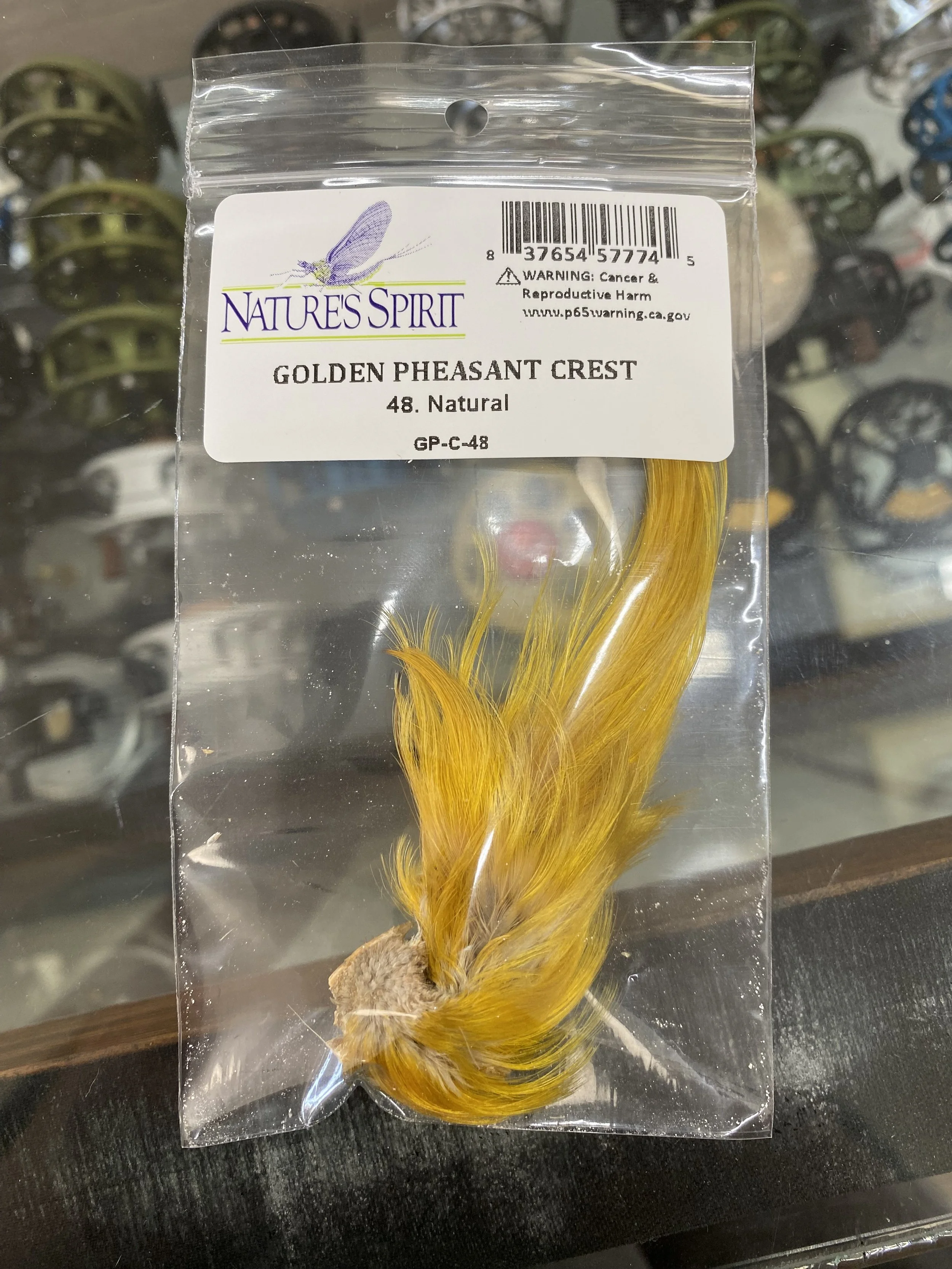 golden pheasant crest fly tying