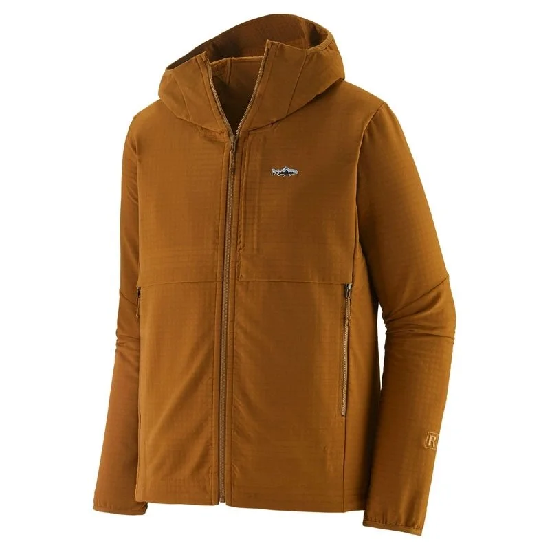 Patagonia Men's R1 TechFace Fitz Roy Trout Hoody