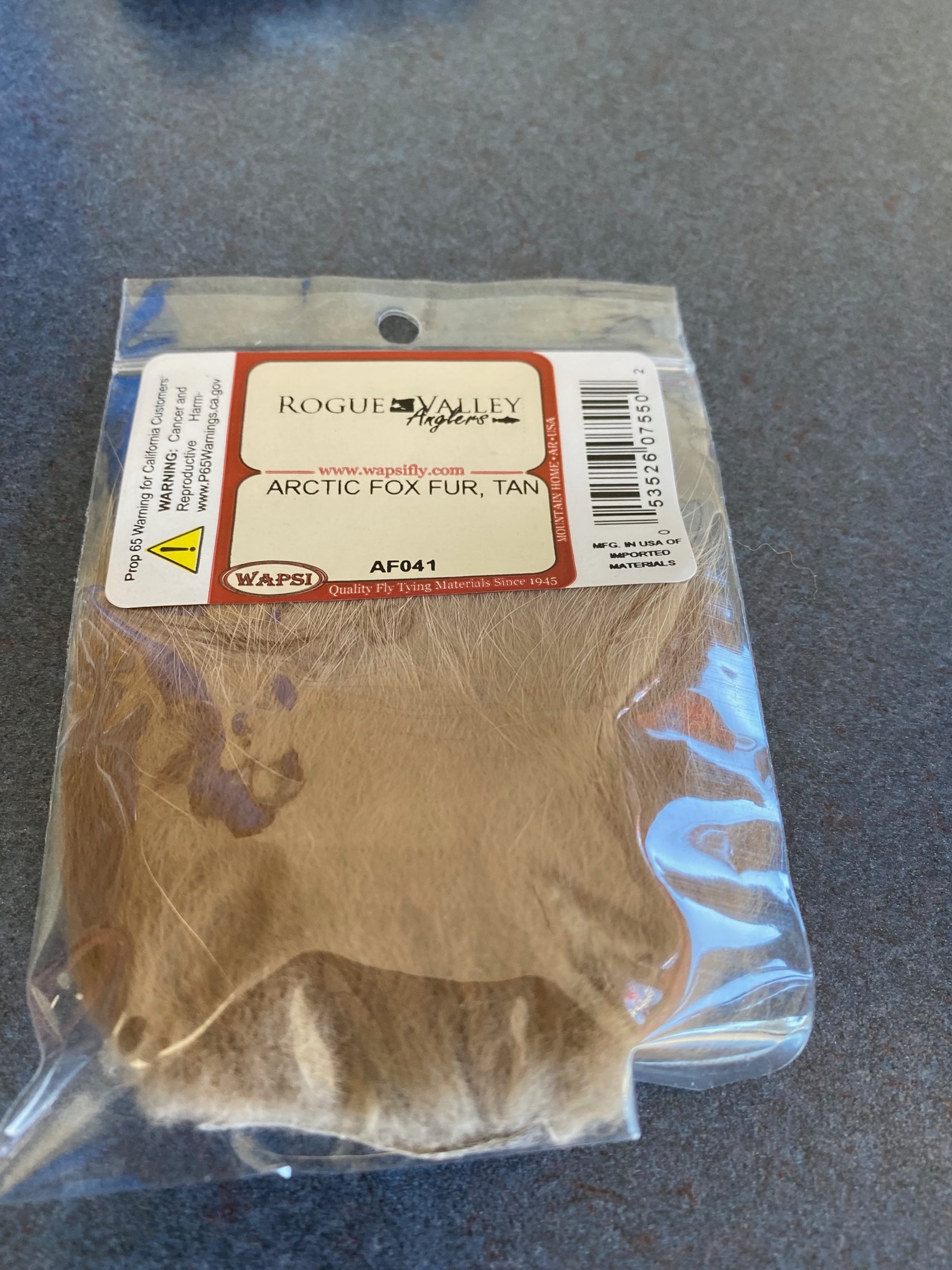 arctic fox fly tying
