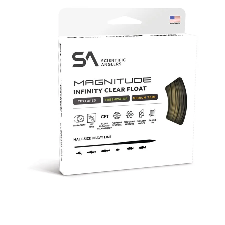 sa clear tip fly line