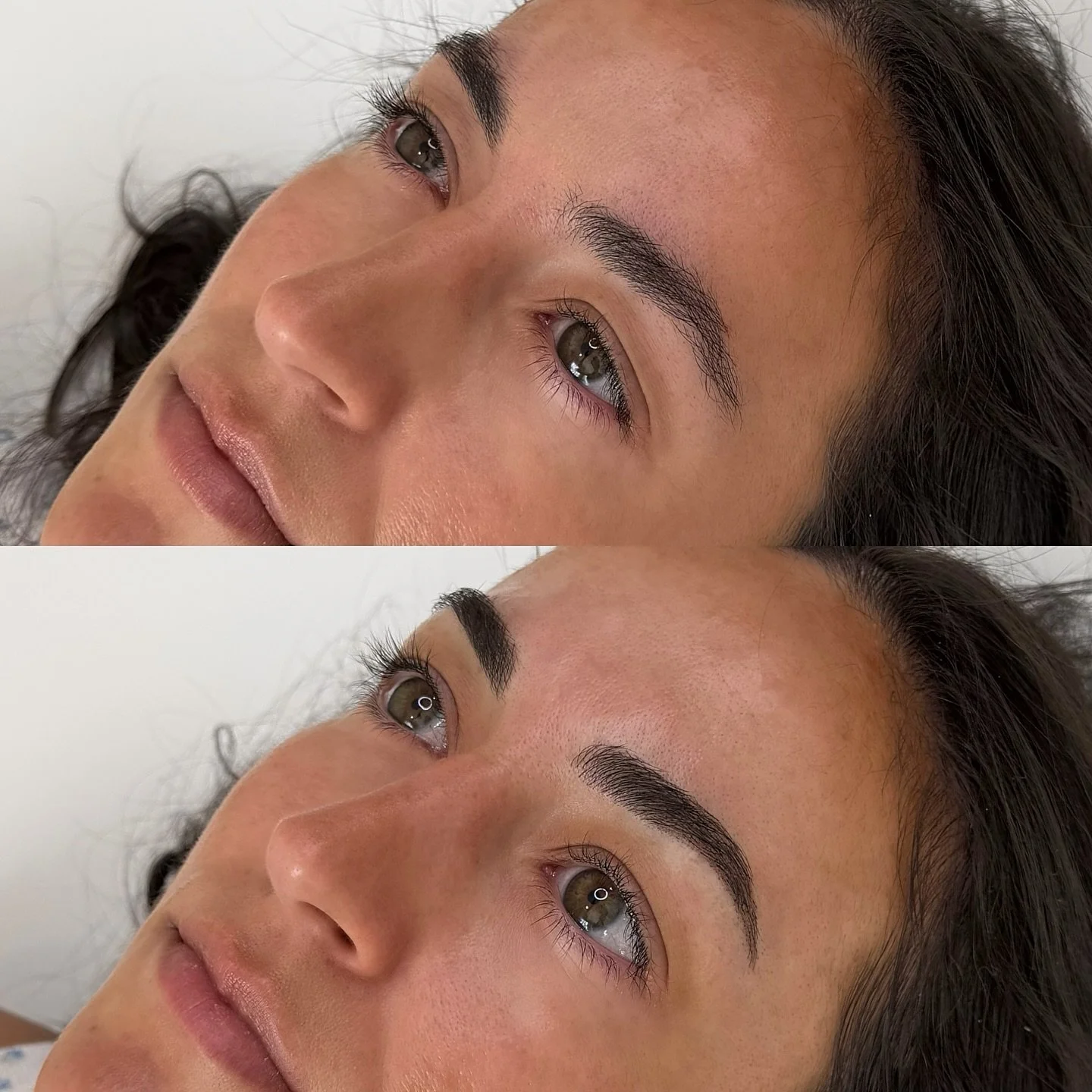 My client already had a great amount of natural hair but wanted a more polished look so we went with combo brows! A soft fluffy front and a defined arch✔️ this new set really opens up her eyes!
&bull;
&bull;
&bull;
&bull;
#sacramentobrows #folsombrow