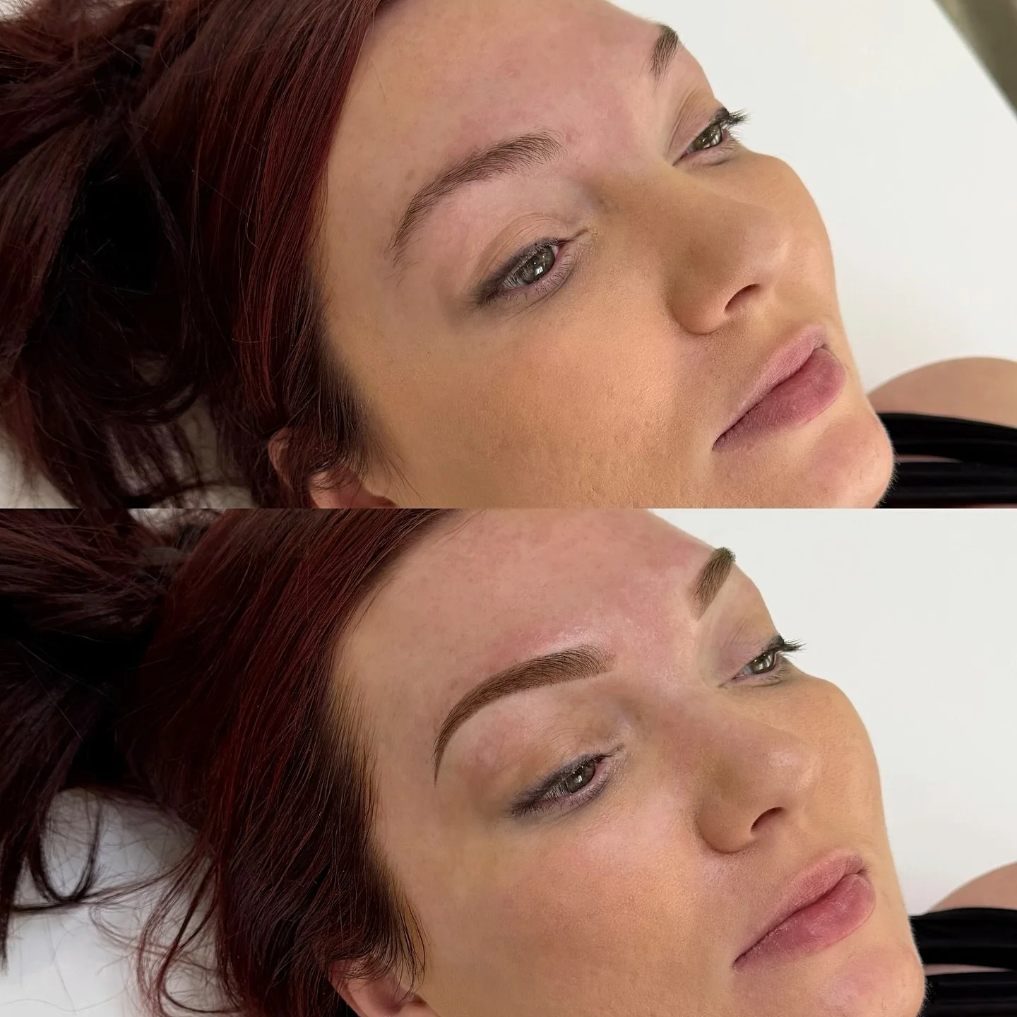 The best way to end the week and head into the weekend! This client wanted fierce brows and she got em! Love love love ❤️
Swipe to see how I edit my posts to make my clients feel more comfortable. We all have blemishes, wrinkles, red skin, etc. I foc