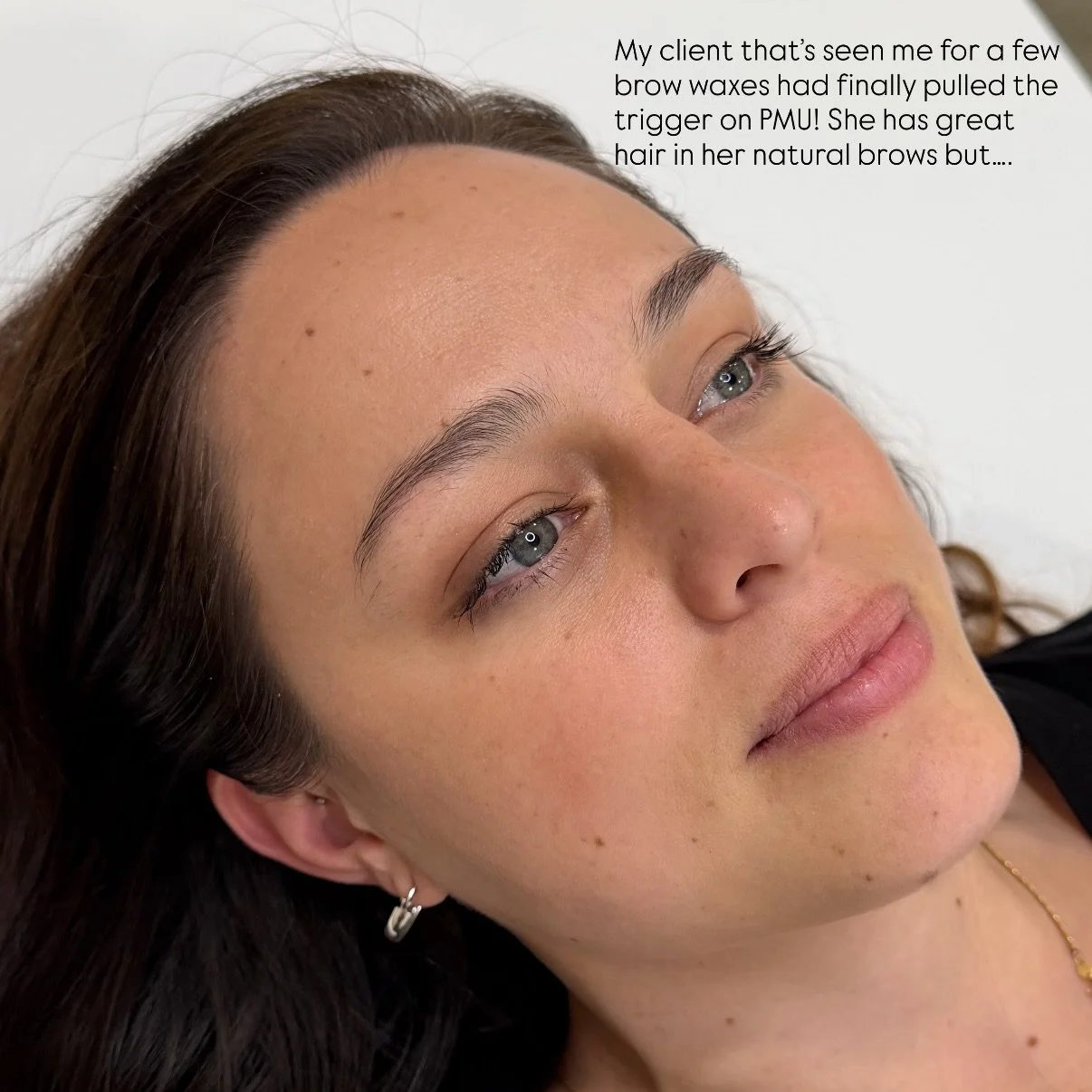 Beautiful before and after, but the brows do add an eye catching contrast! 
&bull;
&bull;
&bull;
#sacramentobrows #rosevillebrows #stocktonbrows #chicobrows #renobrows