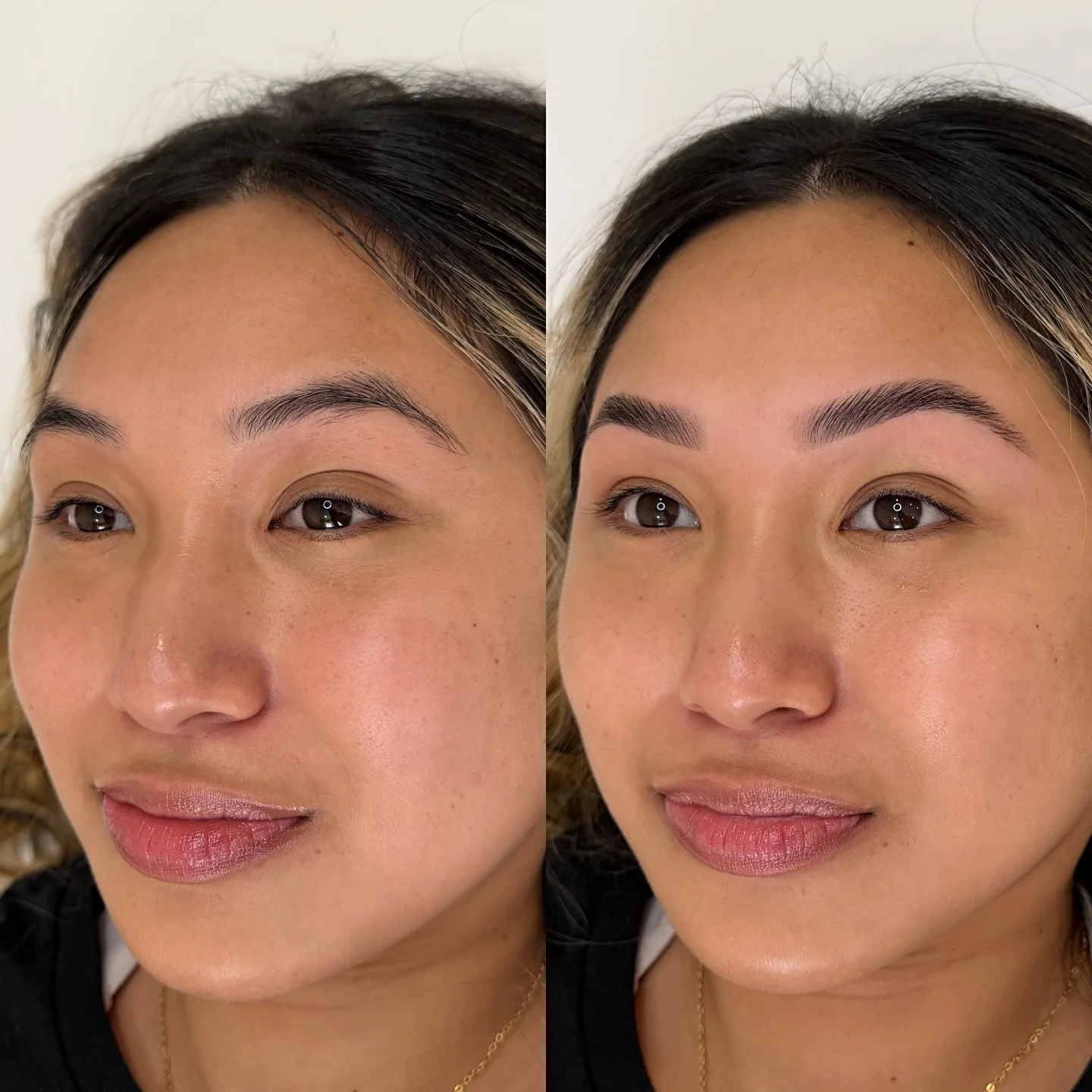 This beautiful soul came in for her first lamination, wax, and tint with me. Her brows turned out perfect and now she doesn&rsquo;t need to worry about feeling put together while caring for her new baby 🩷

✨roseville california brow artist specializ