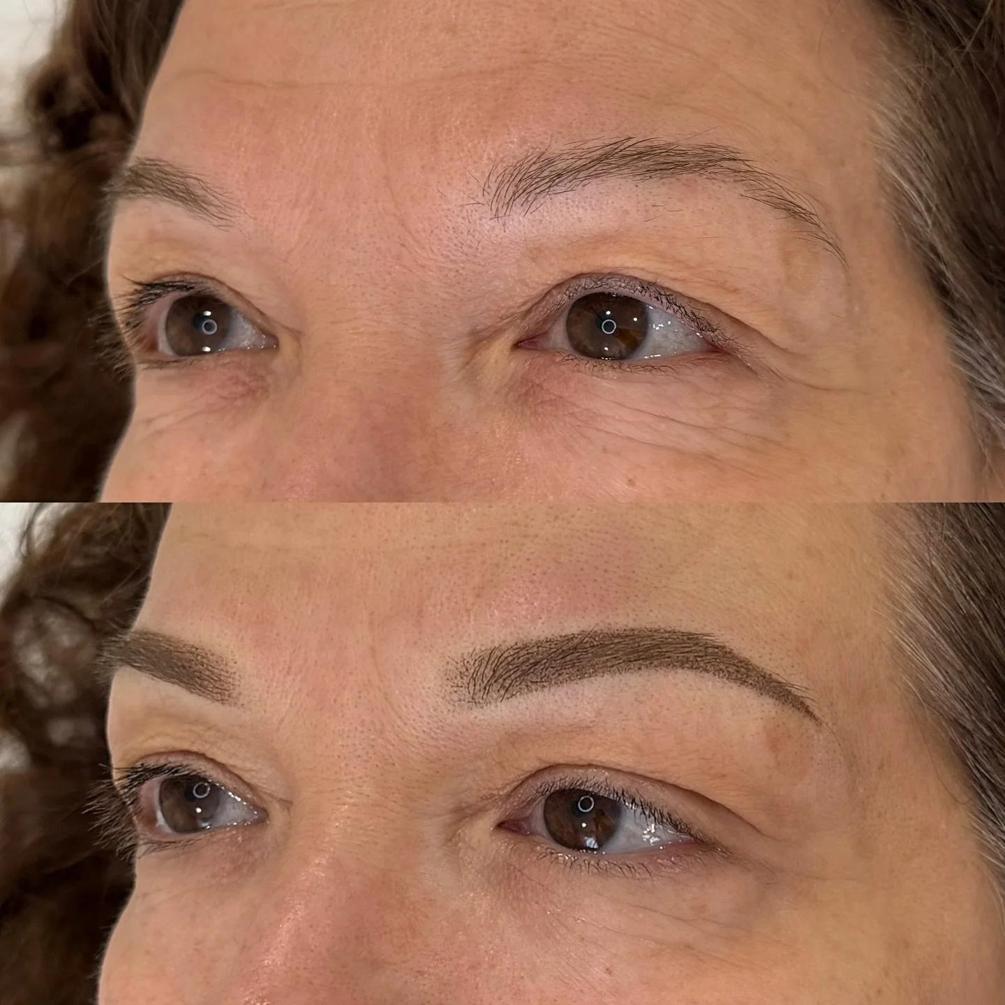 I&rsquo;ve been meeting lots of ladies that are pressing the refresh button lately; getting their groove back with nails, hair, botox, clean eating, and BROWS! This client is beginning her new self care journey with new powder brows! Don&rsquo;t forg
