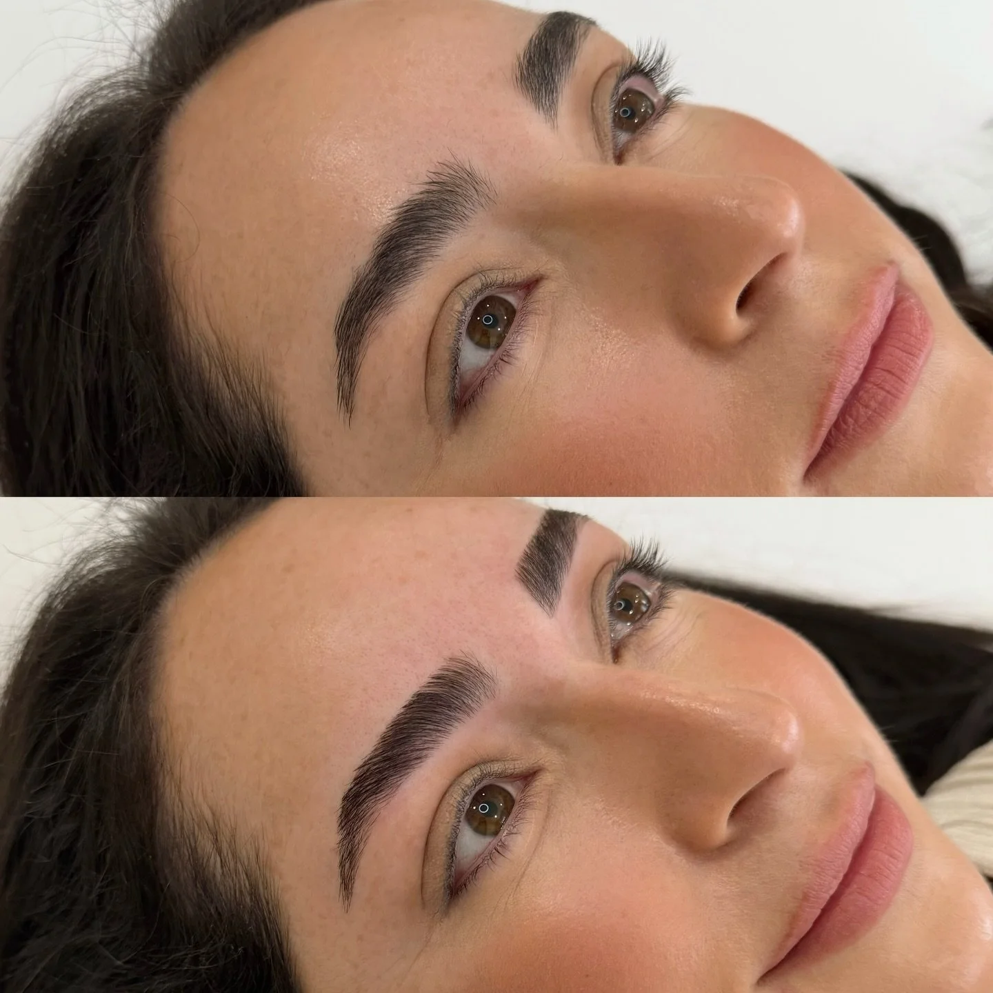 Another gorgeous brow lamination + wax! She has naturally full dense brows so they only needed some precise pruning 👌🏼

✨roseville california brow artist specializing in natural pmu, waxing, lamination, and tint. now offering korean lash lifts✨
&bu