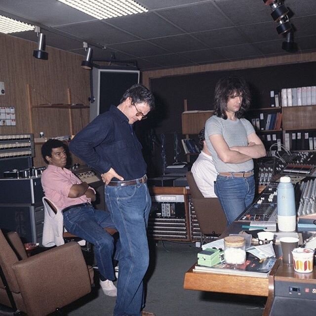 Love these photos of our Dad 40 years ago working with Pat Metheny, Jack DeJohnette, Michael Brecker, &amp; Dewey Redman, for the album 80/81 which was constantly playing in our house growing up! ❤️🎶🌄 Reposted @withregram &bull; @ecm_records Forty 