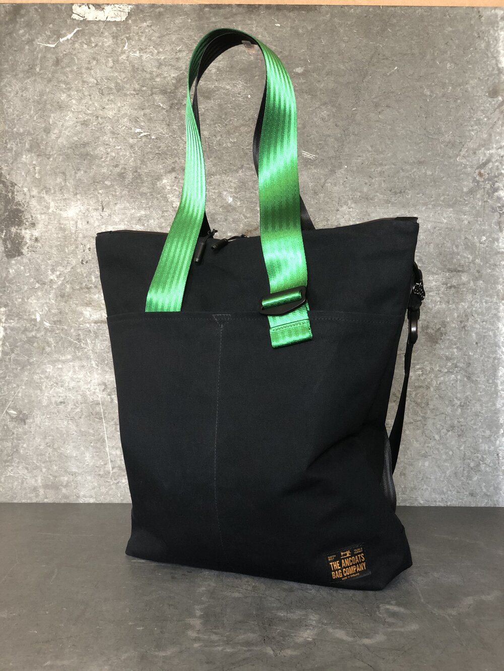 V1 Convertible Tote, Black Tote Bag