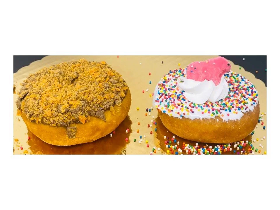 Butterfinger and Animal Cracker Donut