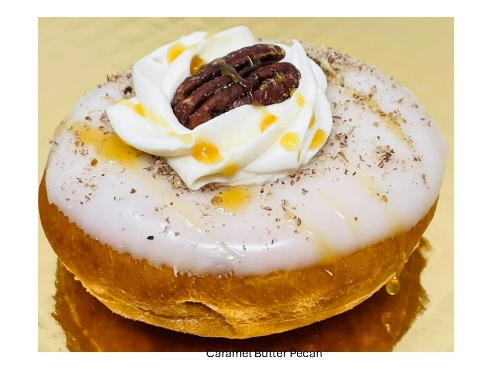 Caramel Butter Pecan Donut