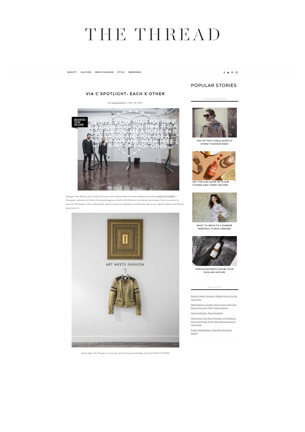 The Thread, Nordstrom
