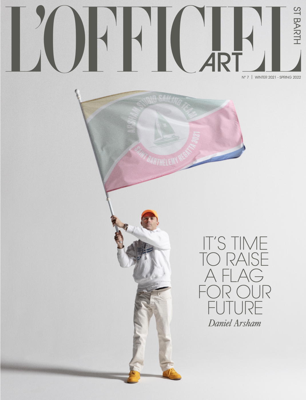 L'Officiel St Barth 07 - Art - Special cover Daniel Arsham 