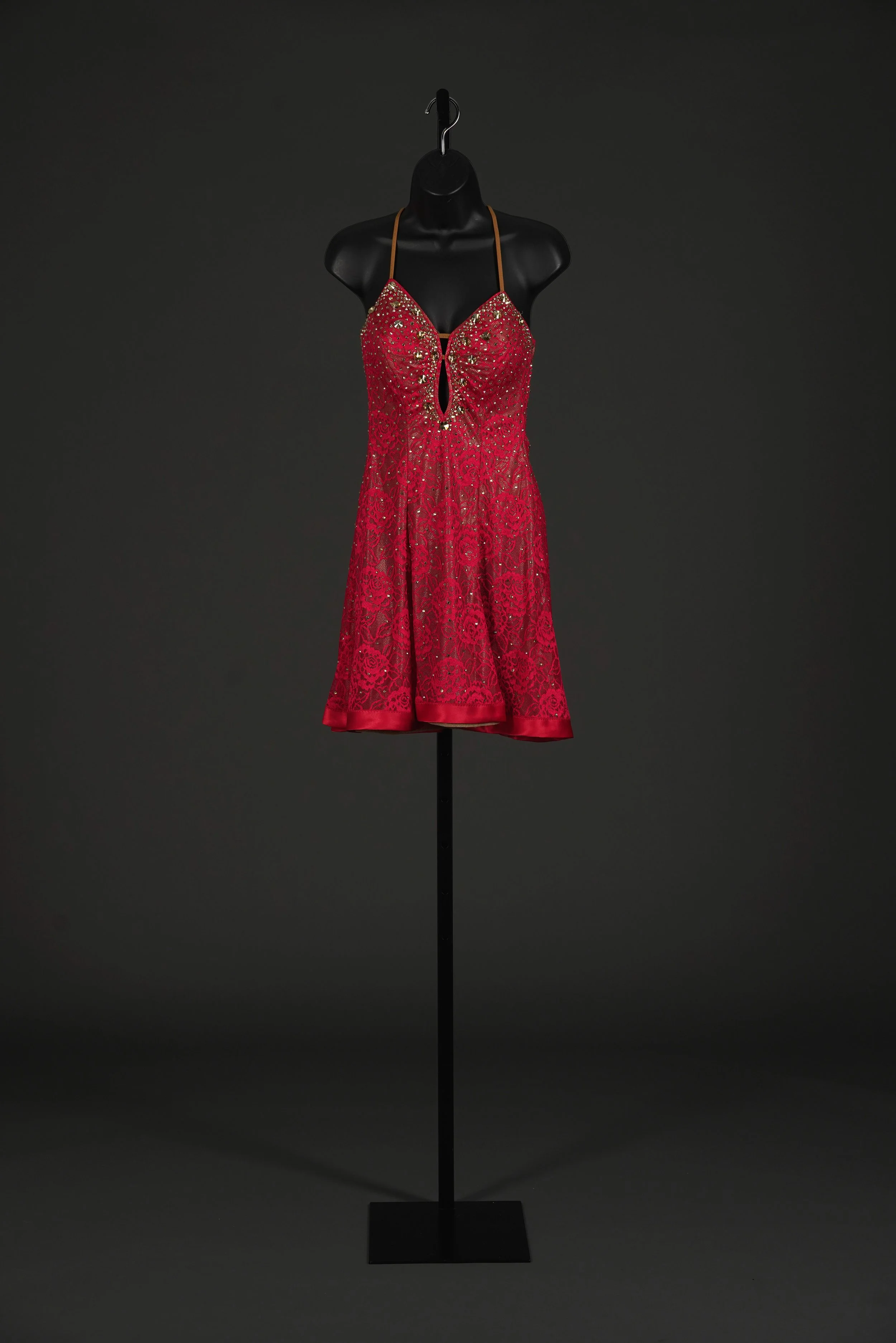 Red Doré Lace Latin/ Rhythm