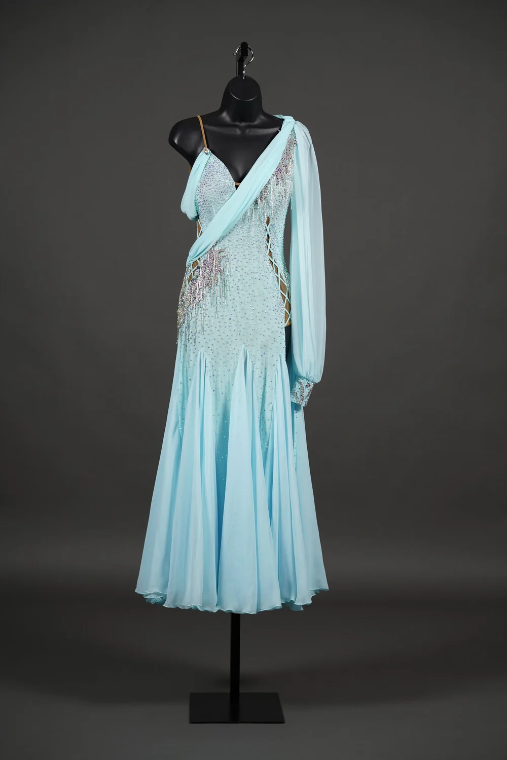 greek blue dress Penelope Greek Blue Mini Dress – Mita Mita Store main image 0