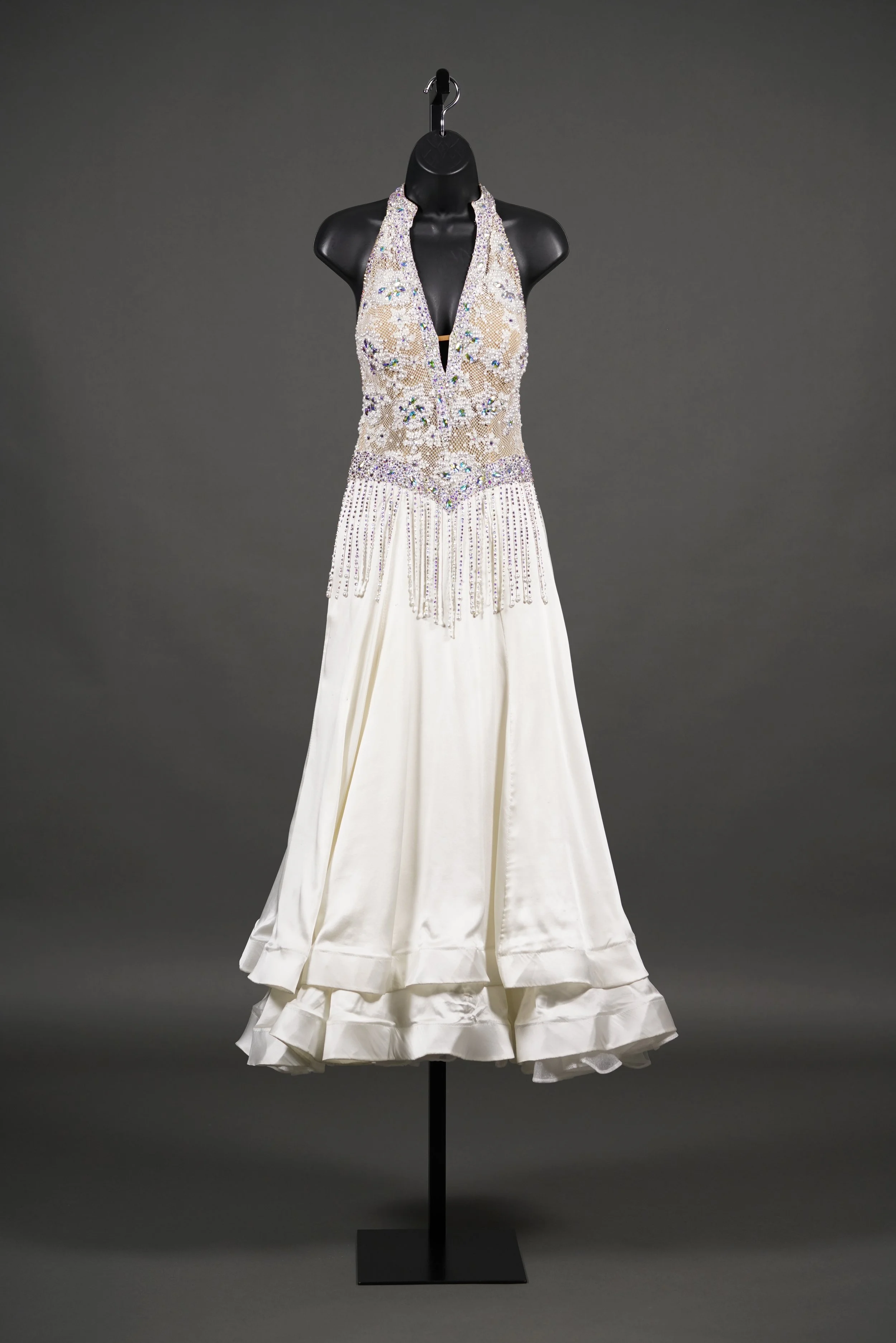 White Lace Standard Dress