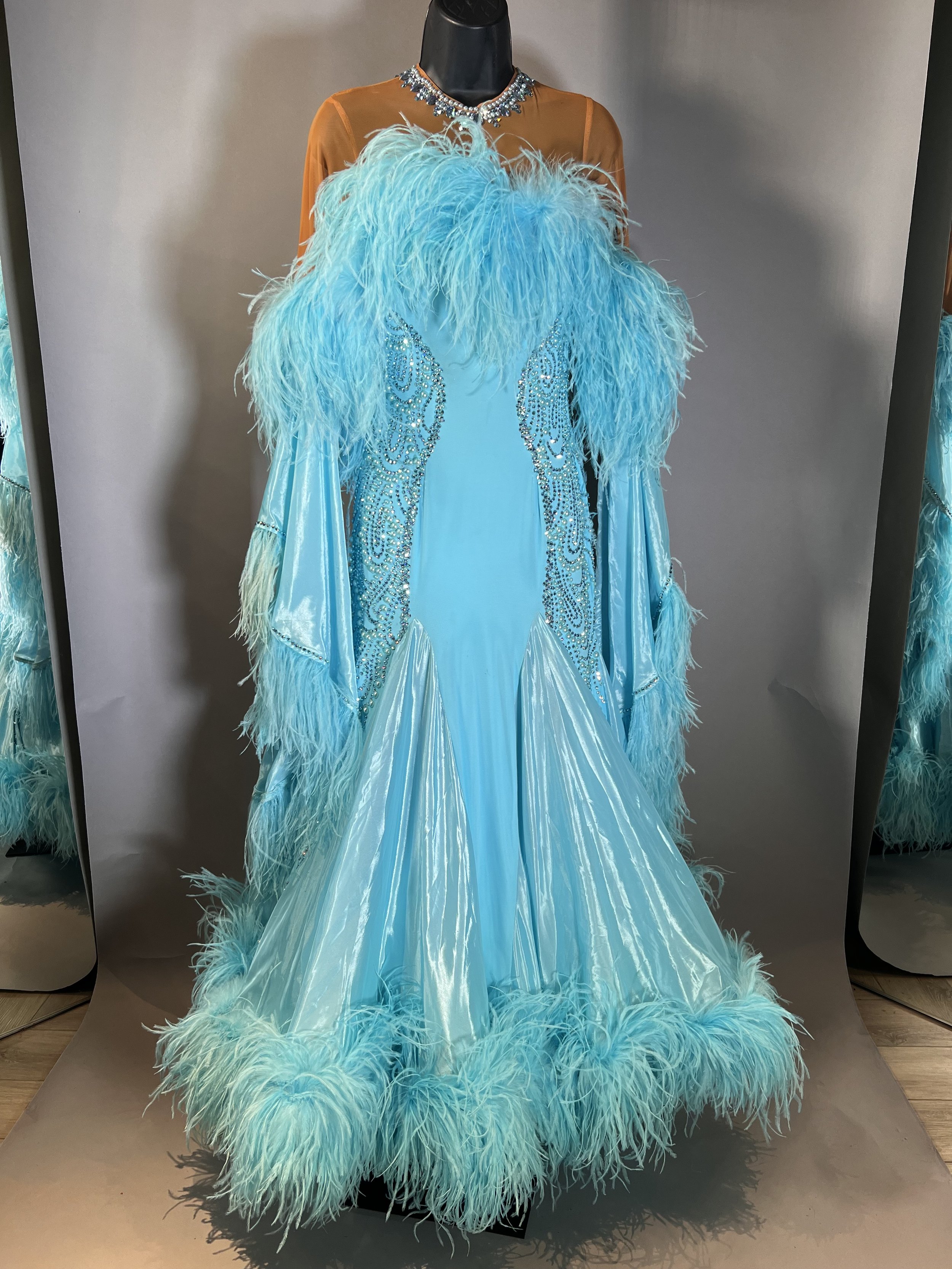 Aqua Standard with Bell Sleeves