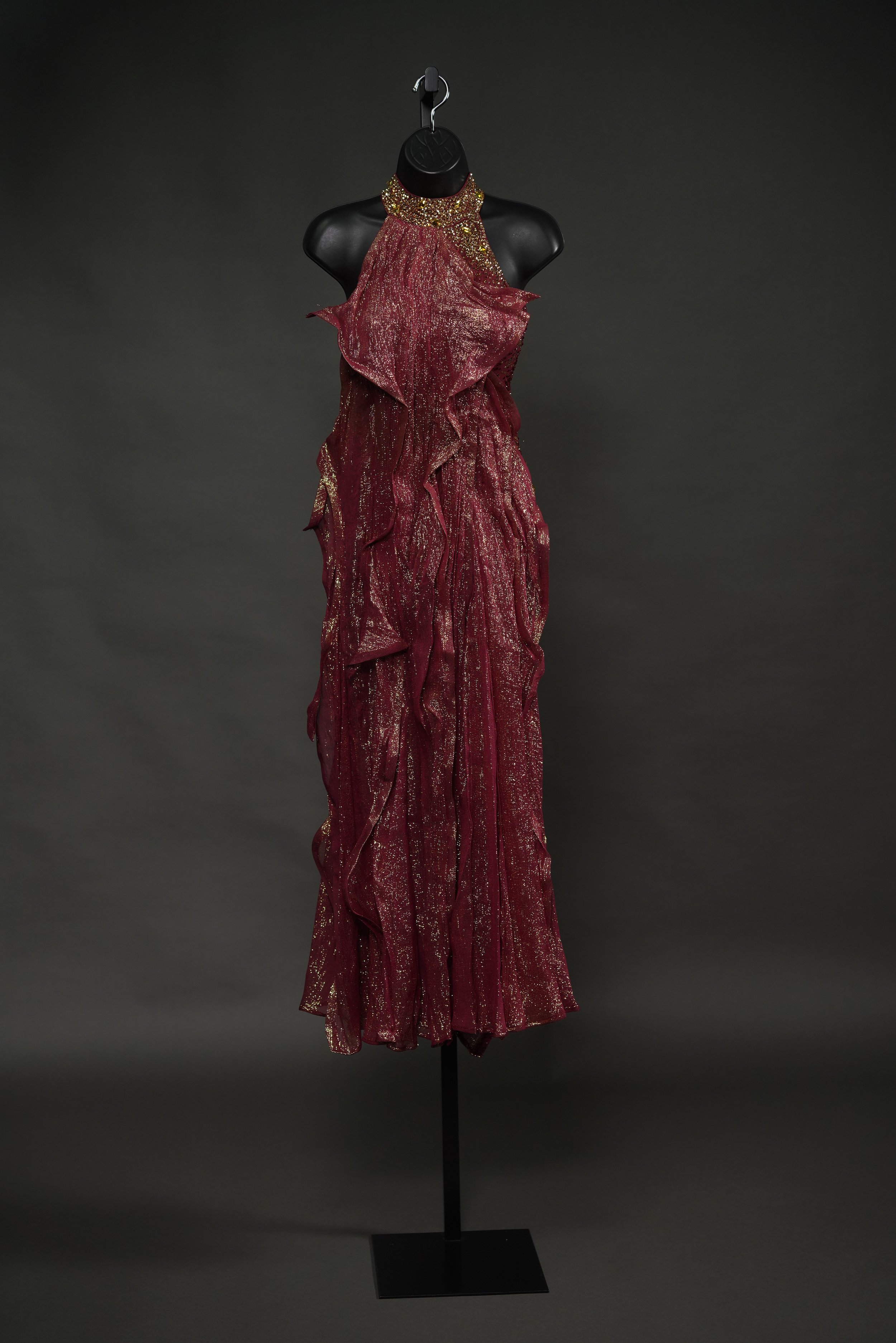 Iridescent Brick Chiffon Smooth