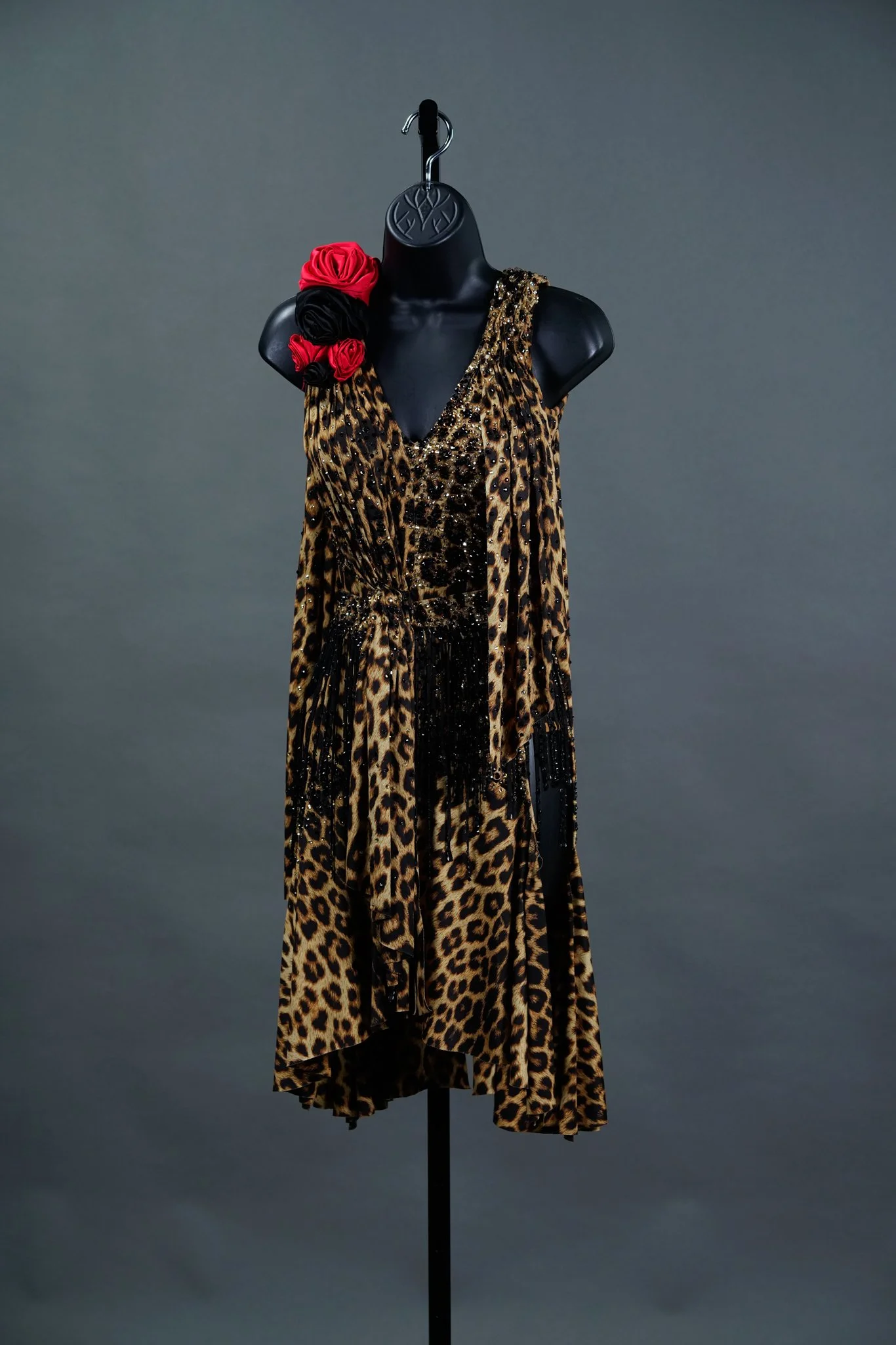Animal Draped Latin with Flowers and Headband