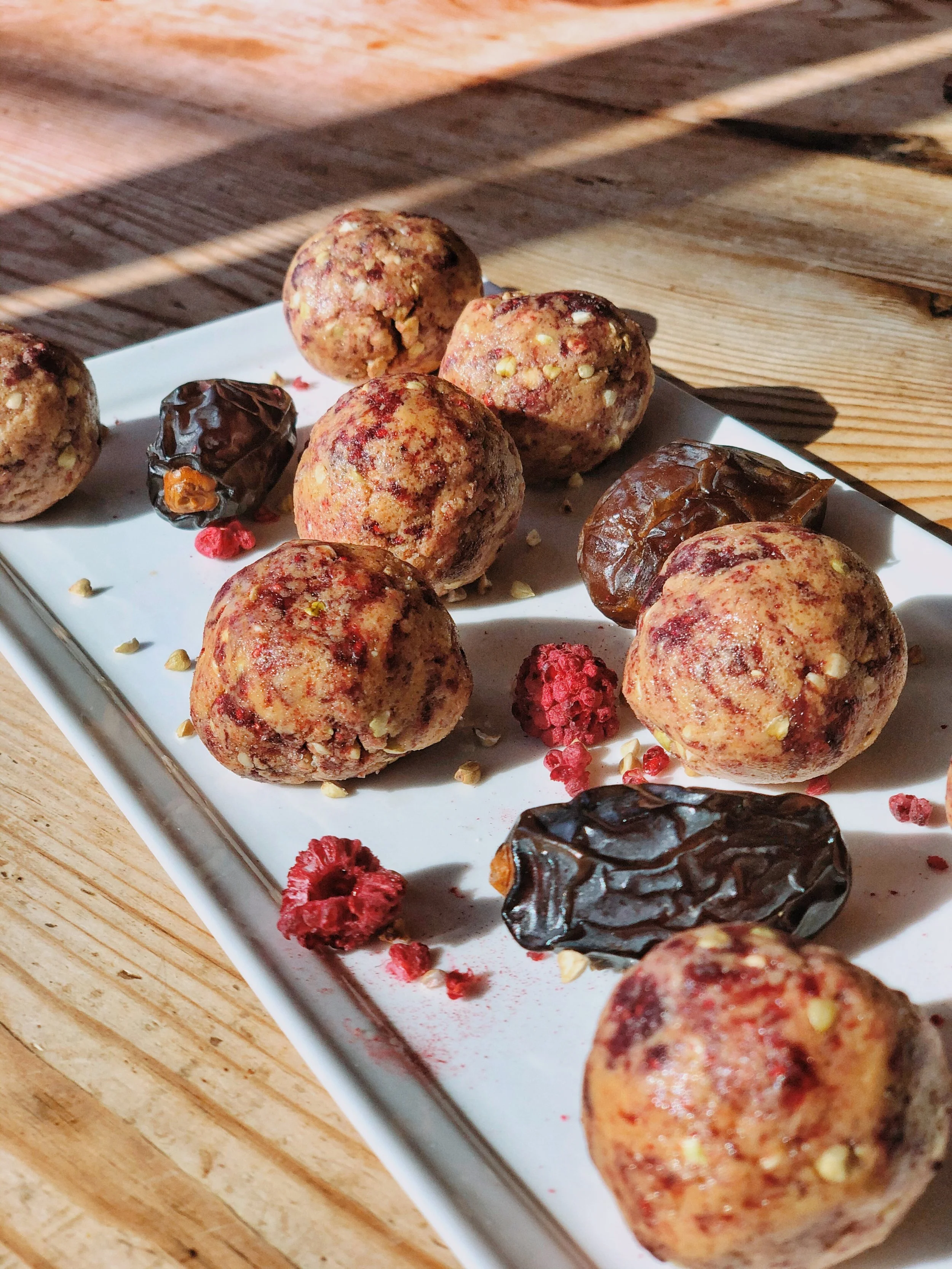 PB + J Collagen Bliss Balls (Gluten-Free, Dairy-Free)
