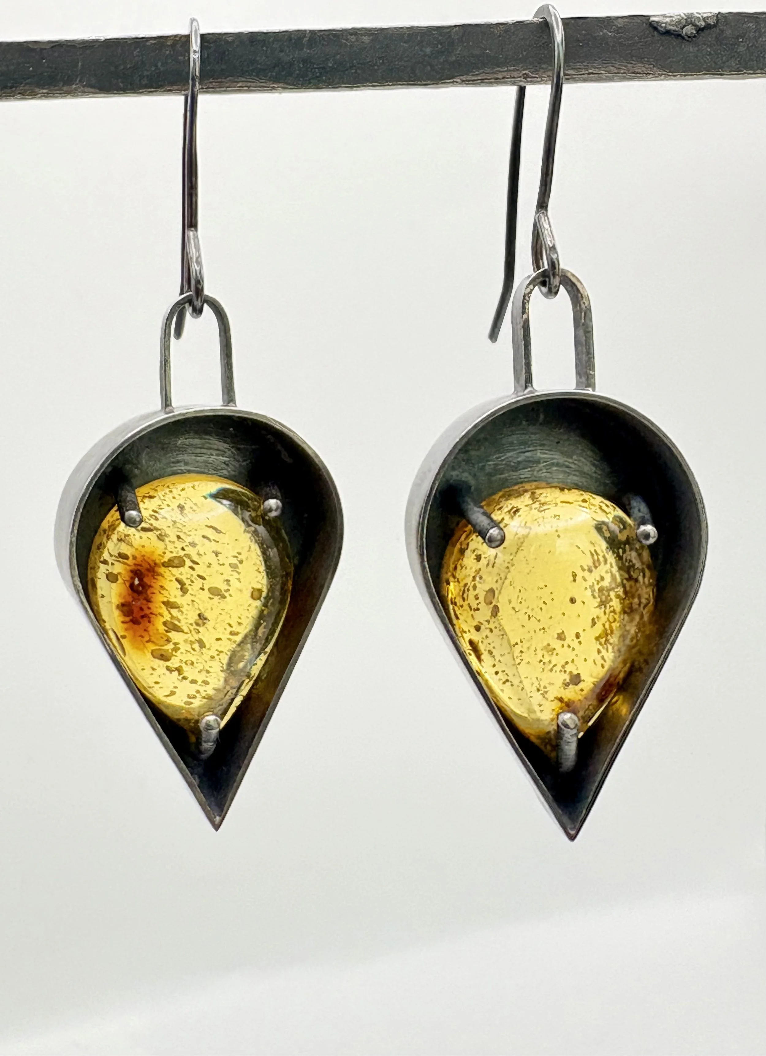 Amber Earrings