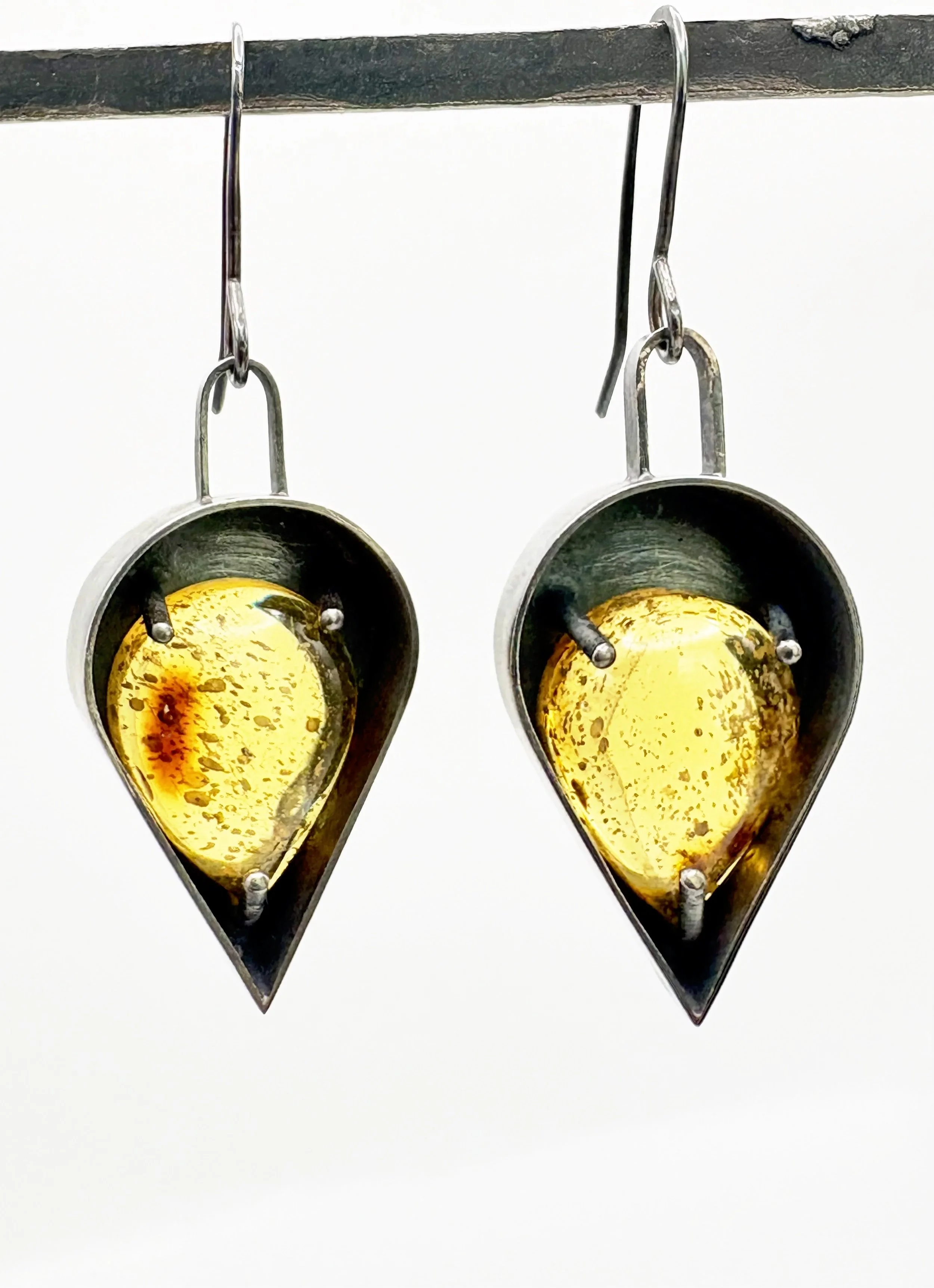 Amber Earrings