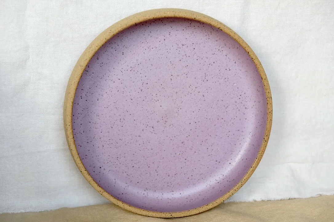 Lilac bowl plate image 2. (Copy)