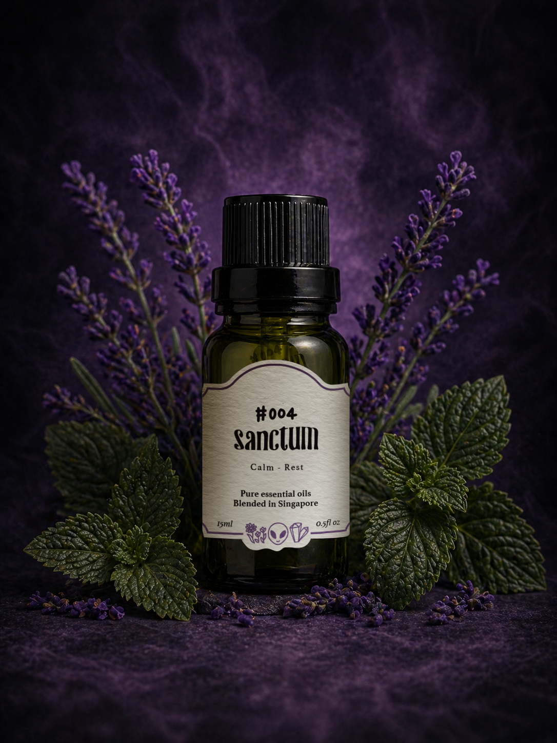 #004 sanctum, essential oil blend (15ml)