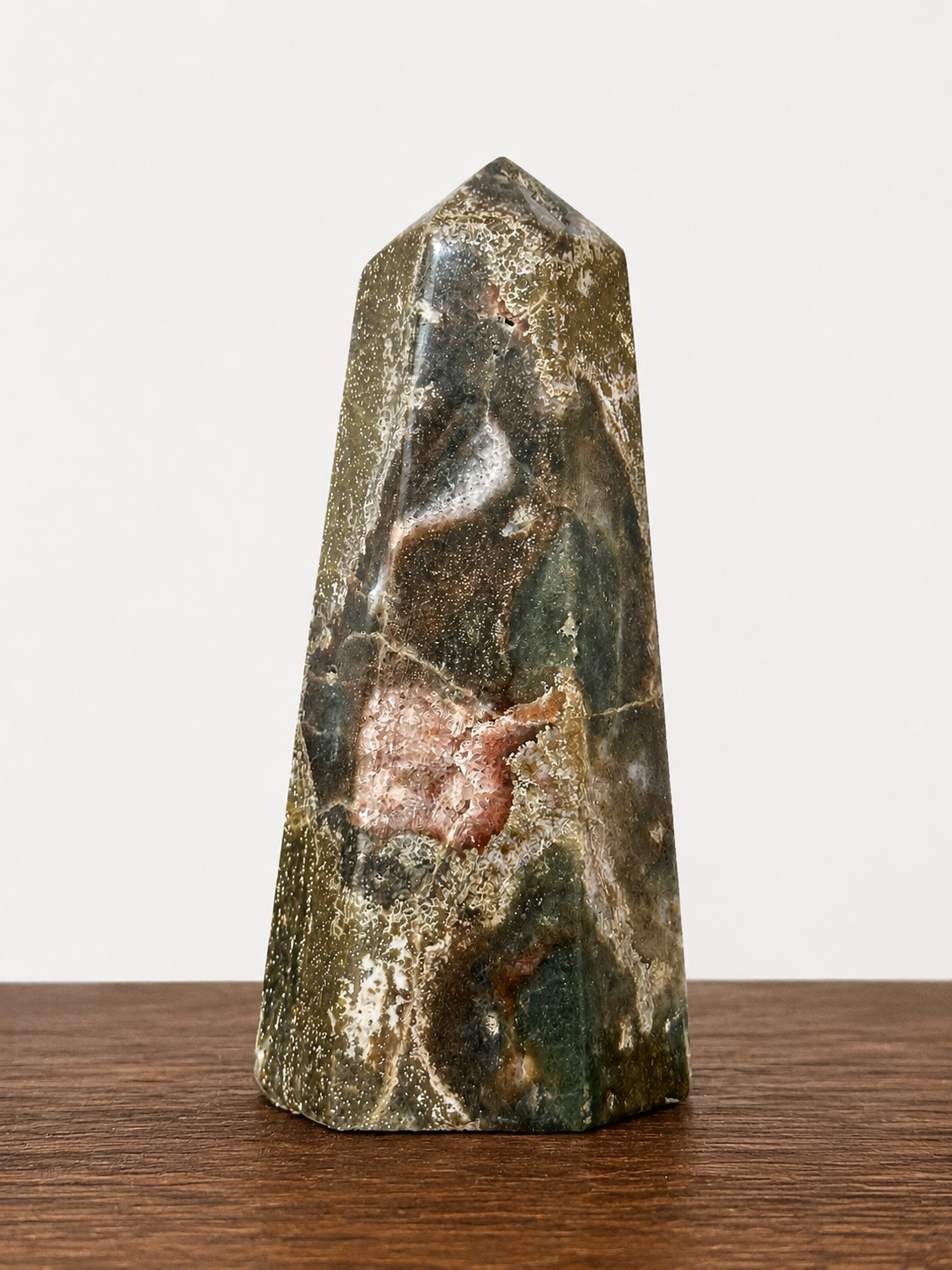 ocean jasper tower, 17cm