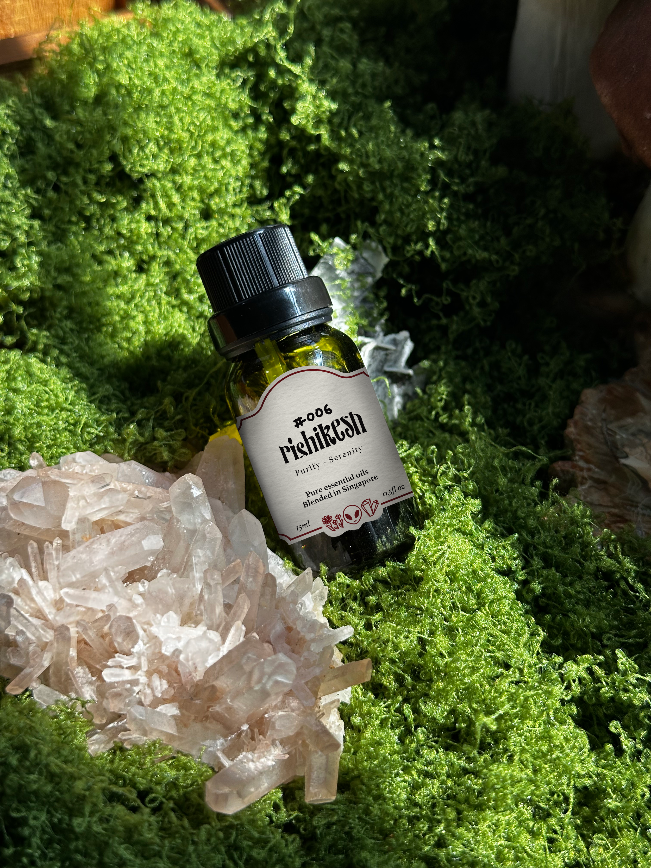 #006 rishikesh, essential oil blend (15ml)