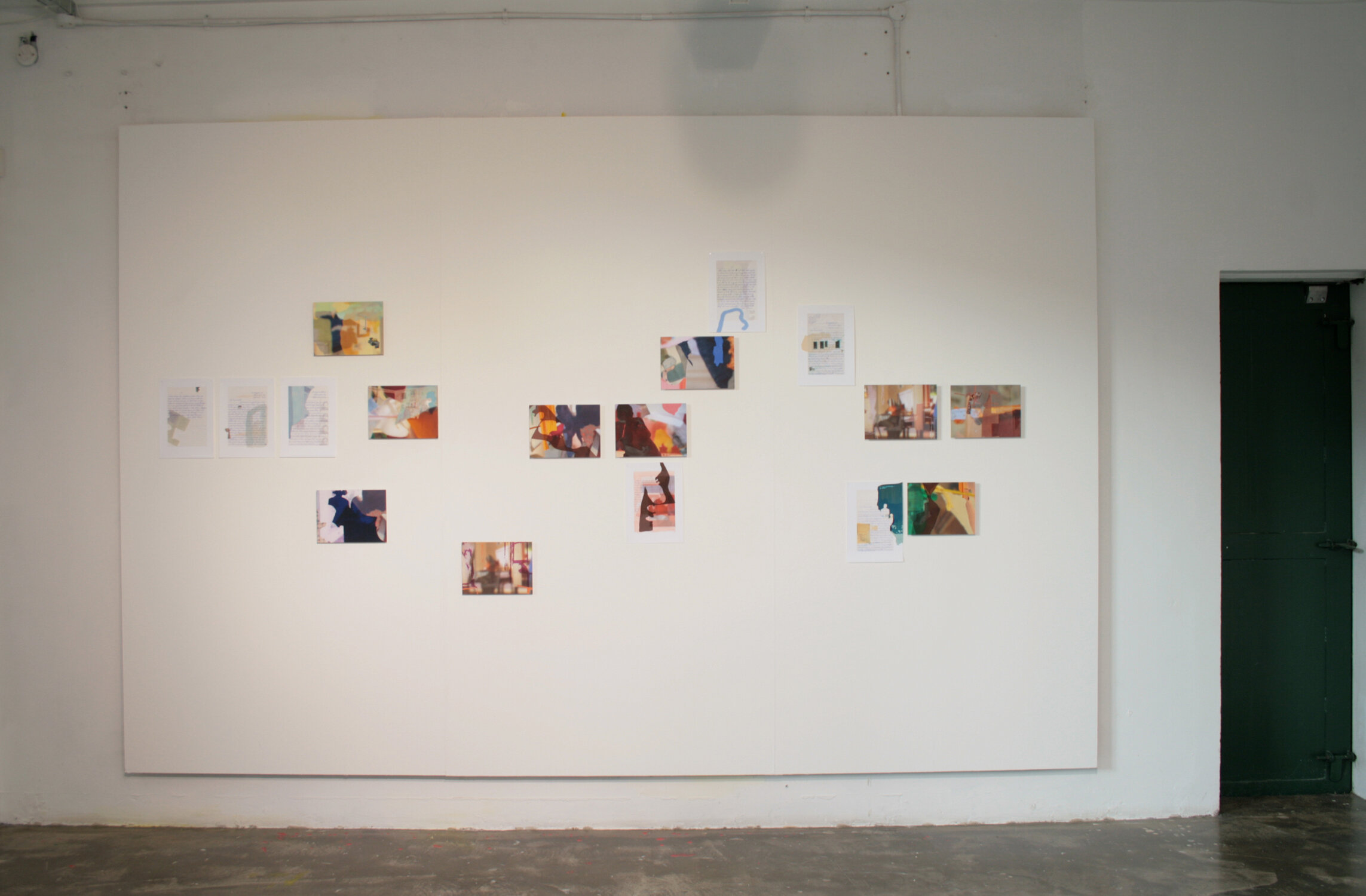   (re)viewing,  installation image, Project Space, Golden Thread Gallery, 2012 