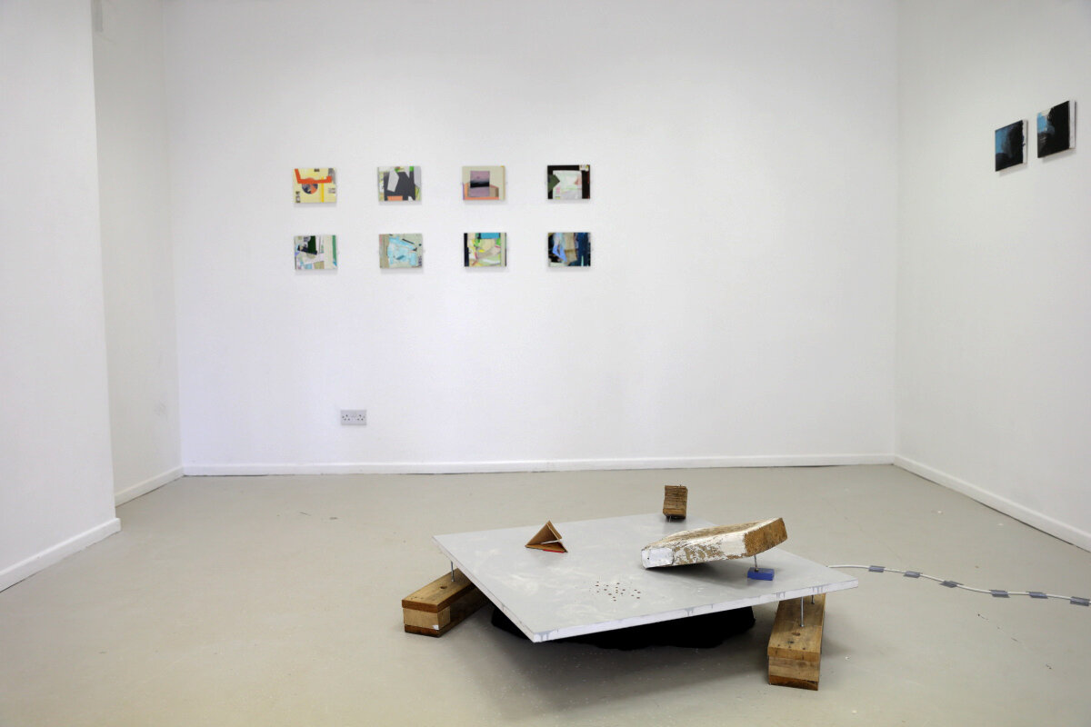   In Stream , installation image, QSS Gallery, Belfast, 2016 