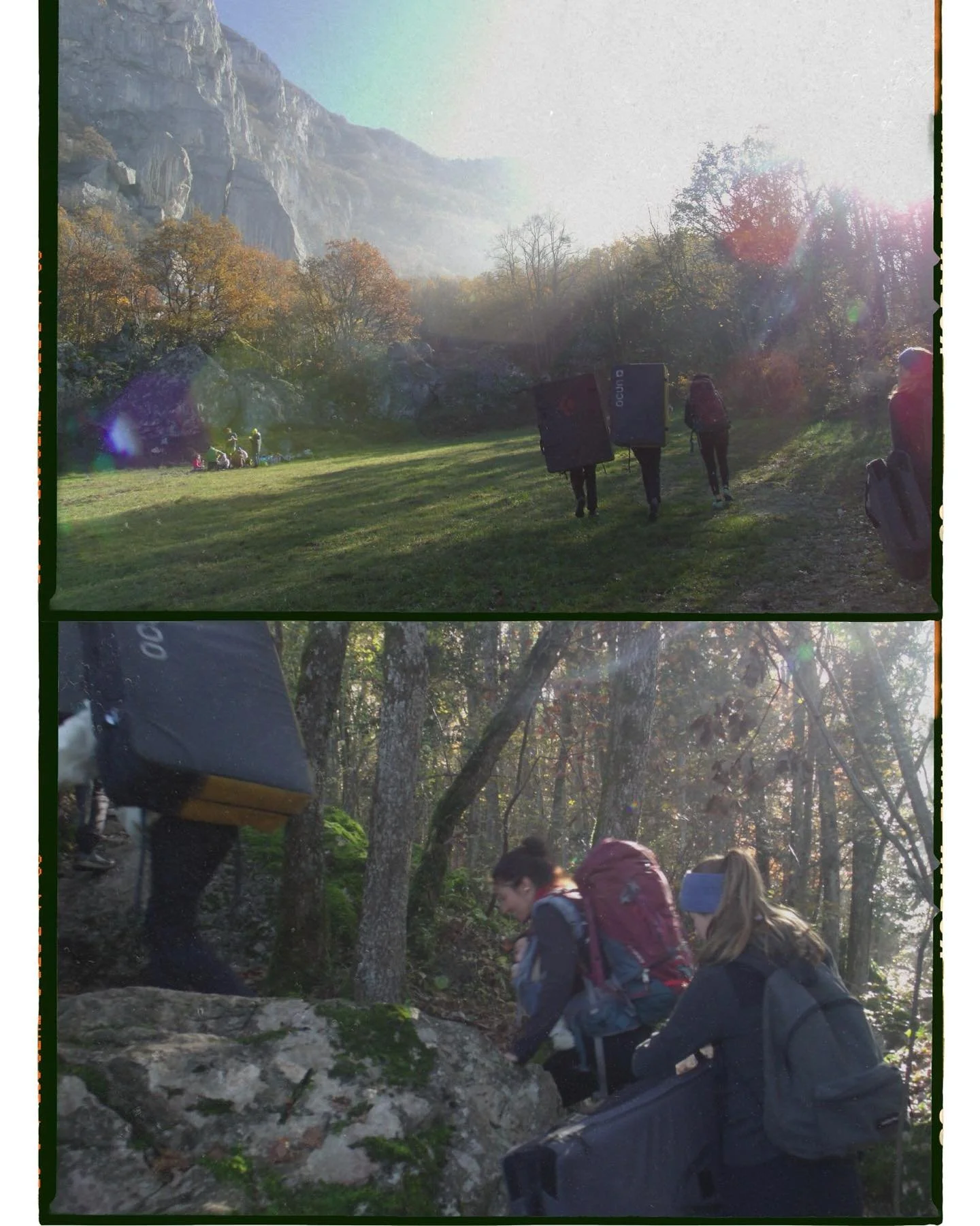 **Les blocs du Sal&egrave;ve**
A deux pas de Gen&egrave;ve, ce spot de Haute-Savoie offre plus de 300 blocs r&eacute;partis sur plusieurs secteurs, au c&oelig;ur de la for&ecirc;t avec vue sur le lac L&eacute;man 🌿

Et pour finir la journ&eacute;e e