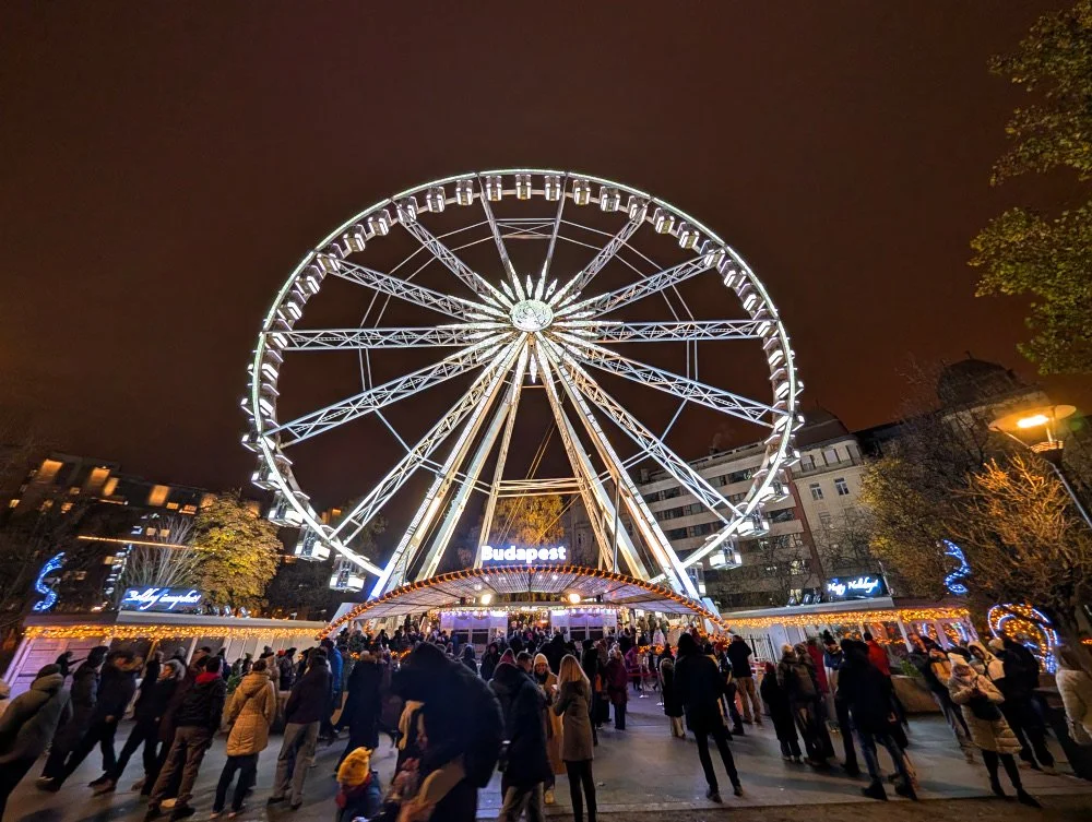 Ferris wheel at Budapest Óriáskereke