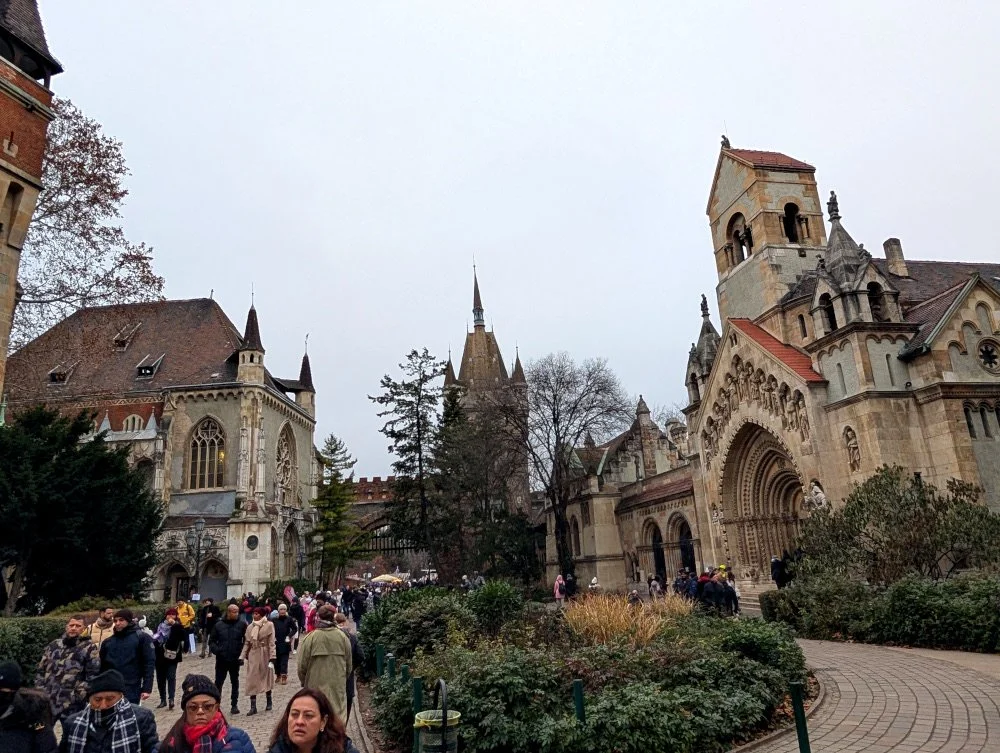 Vajdahunyad Castle grounds