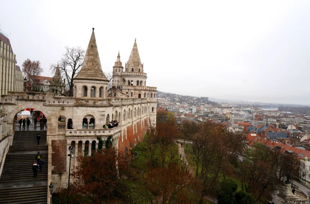 Buda Castle hillside