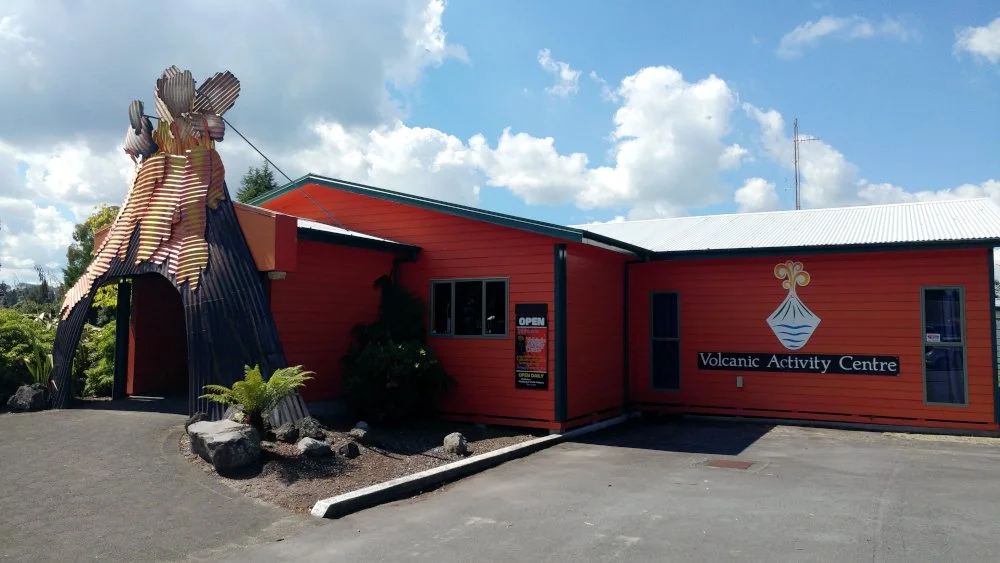 Volcanic Activity Center Exterior