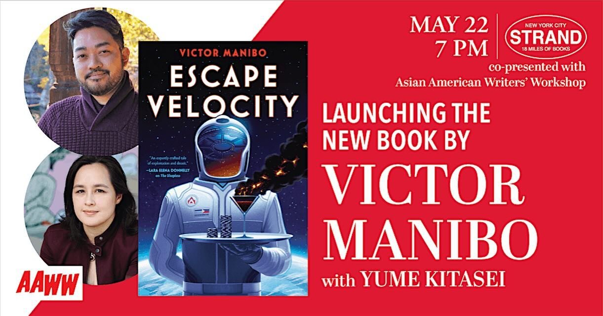 💥ONE MONTH MORE💥 Escape Velocity is hitting the shelves and we&rsquo;re having a launch event at the iconic @strandbookstore in partnership w/ the @aaww_nyc! If you&rsquo;re in the area, join me and @yumewrites 5/22 at 7PM for a fun night! Details 