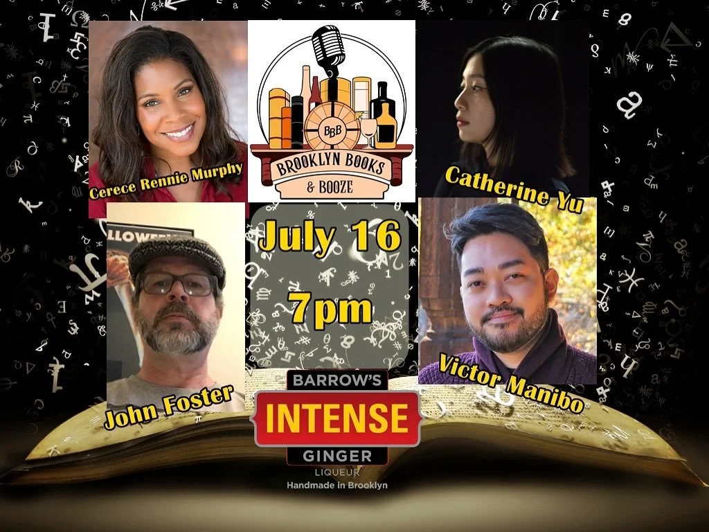 💥NEXT WEEK in BROOKLYN💥 I&rsquo;m thrilled to once again take the podium at Brooklyn Books and Booze, together with @cerecermurphy @catherineyuwrites &amp; John Foster! Come by and hear me read from my upcoming (still secret?) project! Link in ig s