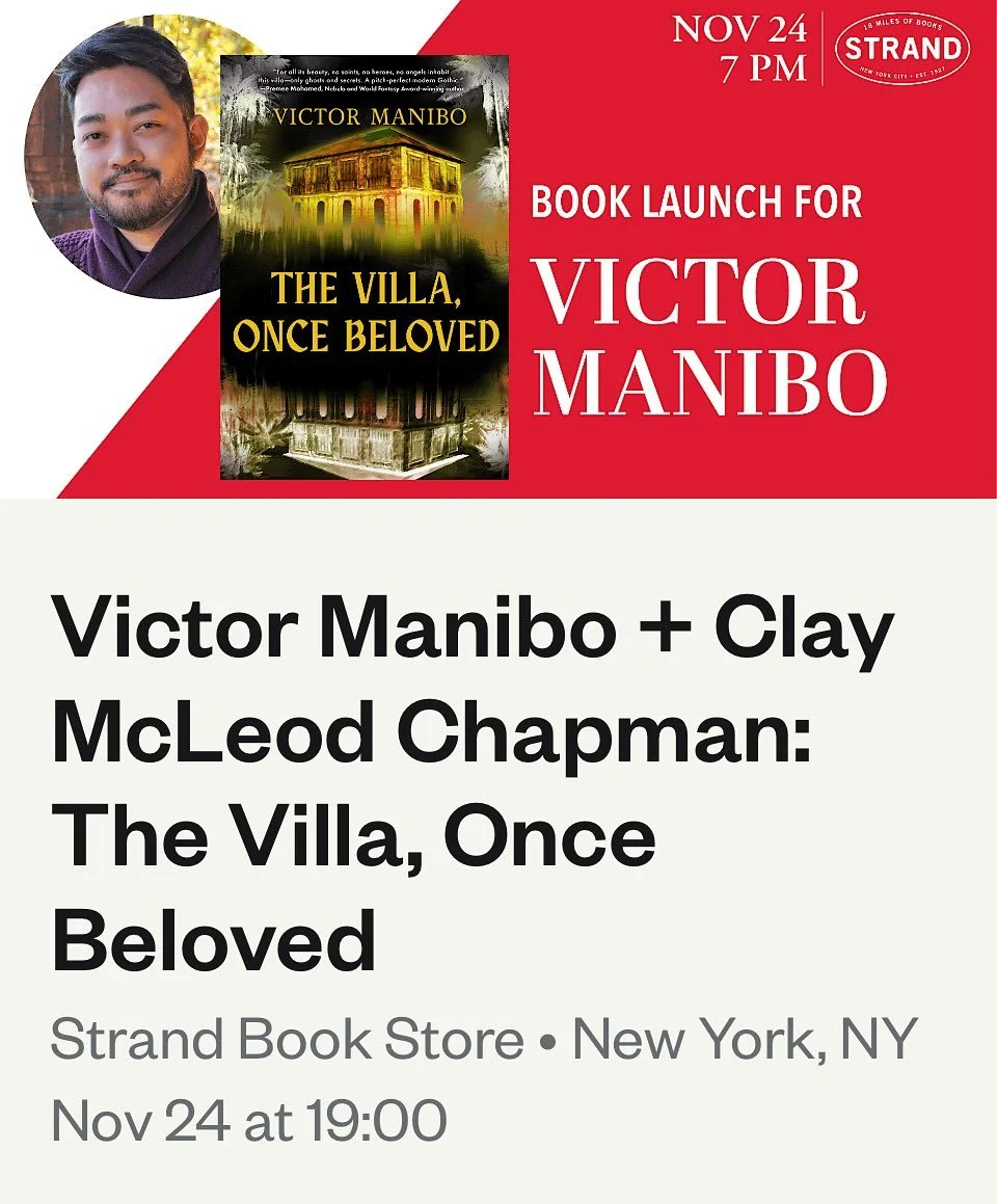 LAUNCH EVENT! Join me usher into the world my gothic horror child at the @strandbookstore, together with one of my horror idols @claymcleod! (Jsyk, his delicious new book pairs well with mine, so go pick it up).

More book tour dates coming soon, but