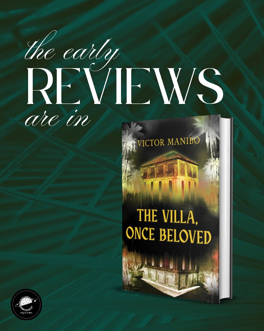 THE VILLA, ONCE BELOVED isn&rsquo;t out for two more weeks but it&rsquo;s already gotten so much love. Thank you so much to all the reviewers, booksellers, librarians, publishing folks for picking up this book and for all the kind words!