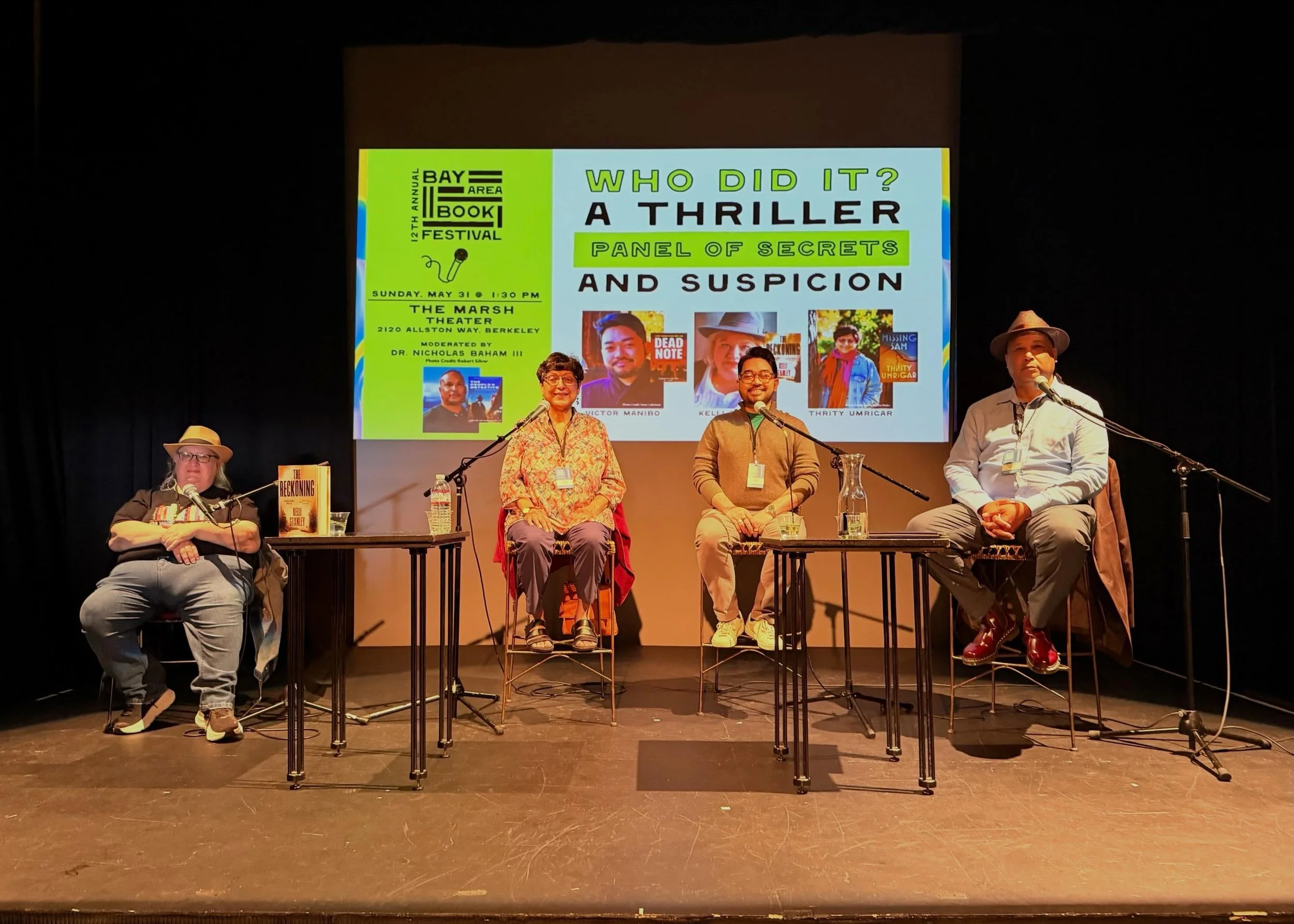 Had the most delightful weekend in Berkeley for @baybookfest and @locusmagazine awards&mdash;did some panels and signings, hung out with old friends and made new ones. Thanks to everyone who made it special!